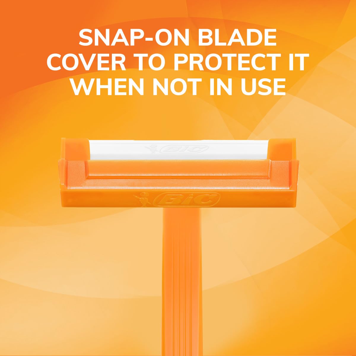 BIC Sensitive Disposable Razors for Men, Long-Lasting 1 Blade Razors for Sensitive Skin, 12 Count