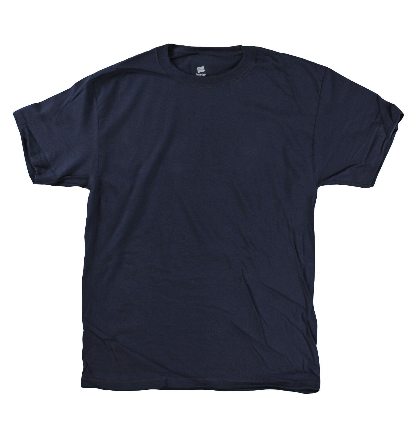 Hanes Men's 8-Pack Crew T-Shirt (Navy, X-Large)