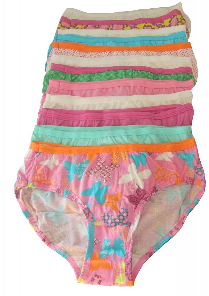 Hanes Girls 6-16 12 Pack Hipster, size 14