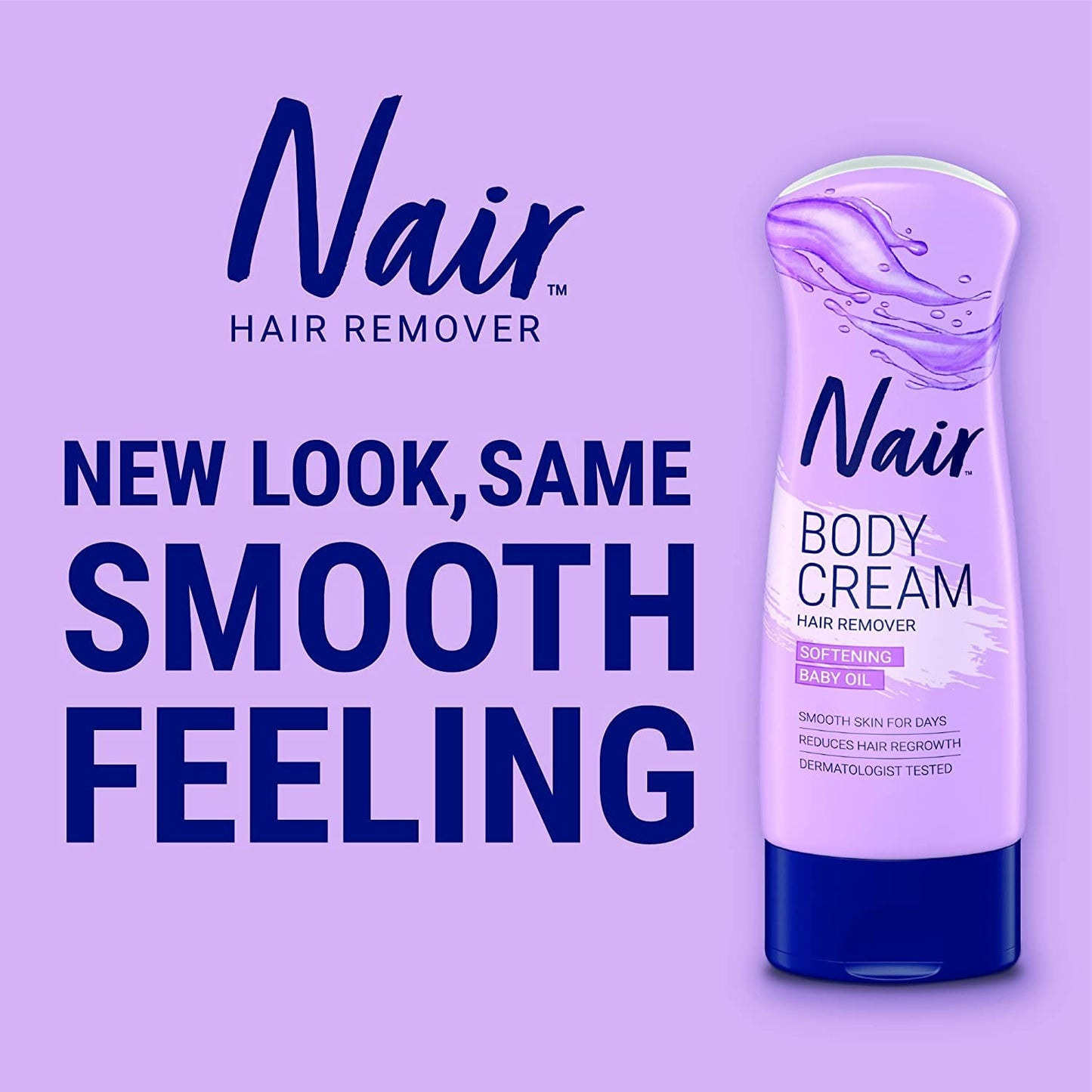 Nair Hair Remover Lotion Softening Baby Oil 9oz (6 Pack)