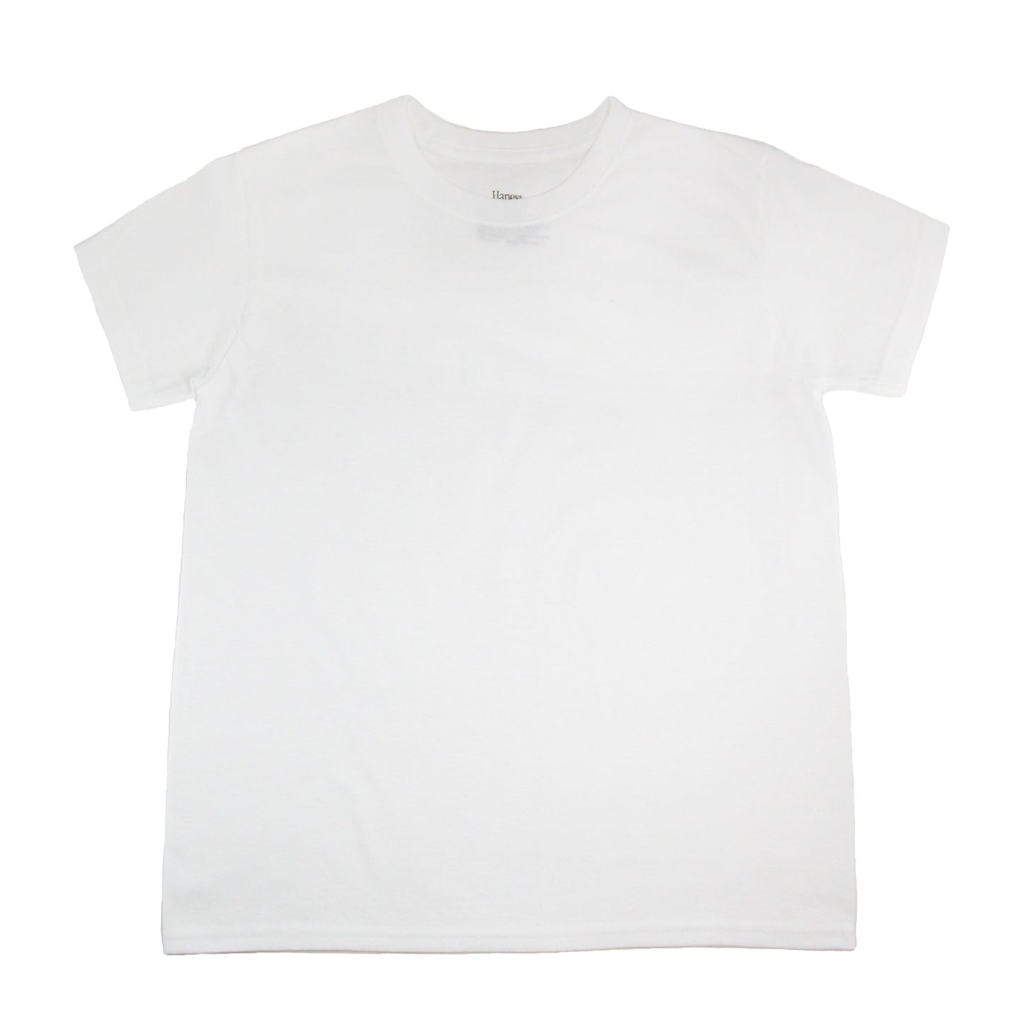 Hanes Boys ComfortSoft Crewneck T-Shirt 3 Pack, White - Medium (10-12)