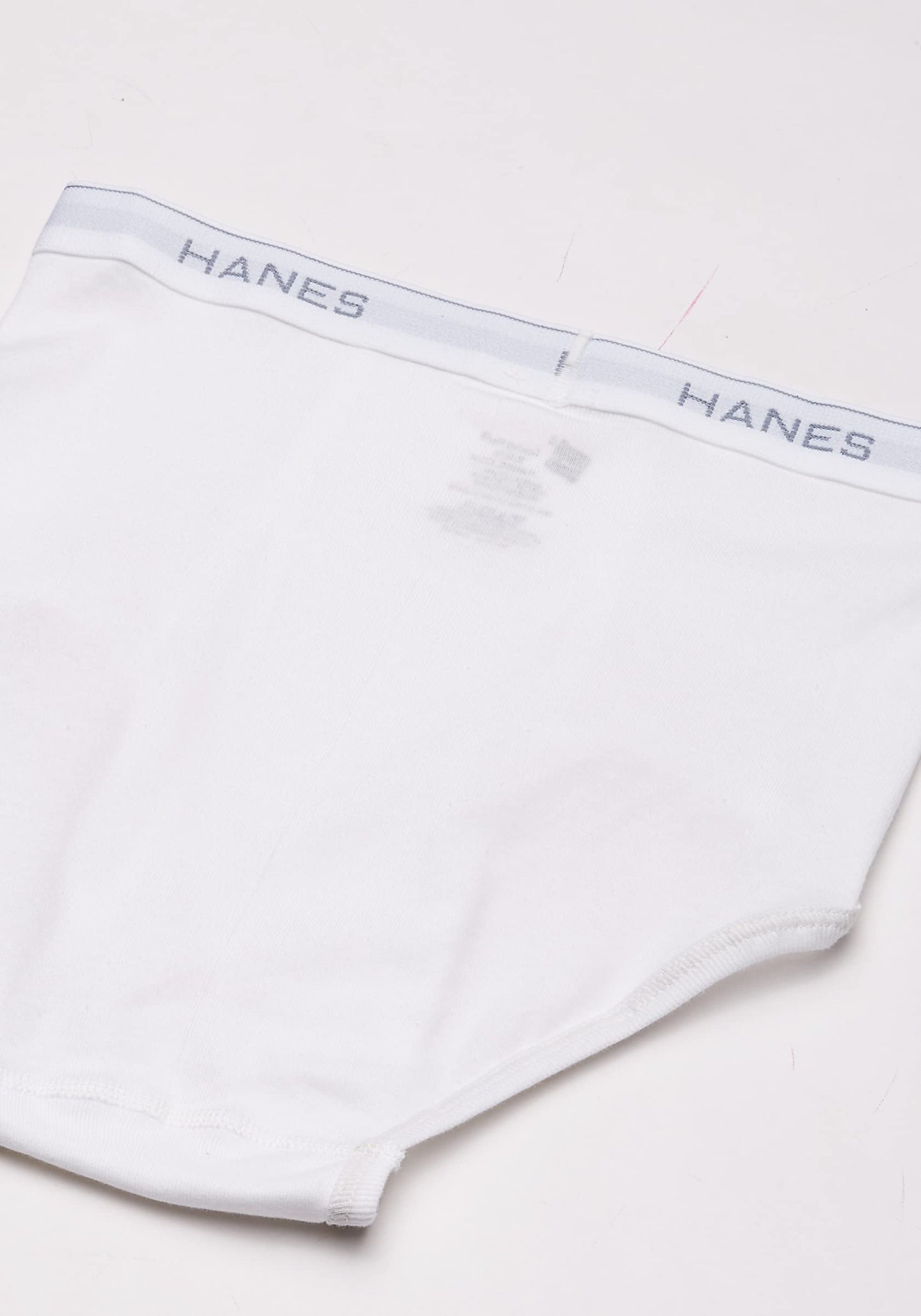 Hanes Men's Big White Pack of 7 Tagless 2XL-2XG Full Rise Briefs With Comfort Flex Waist Band