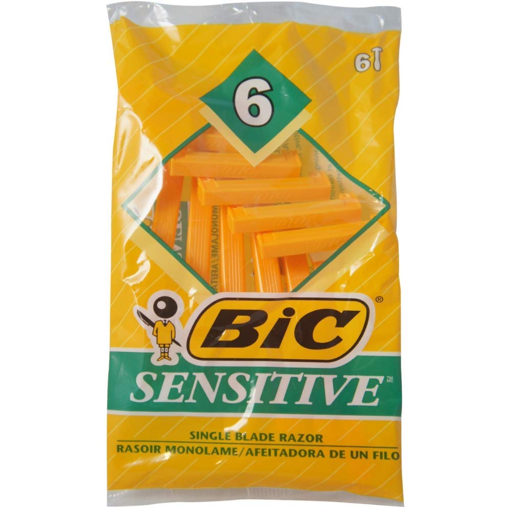BIC Sensitive Shaver 6 Pack (3-Pack)
