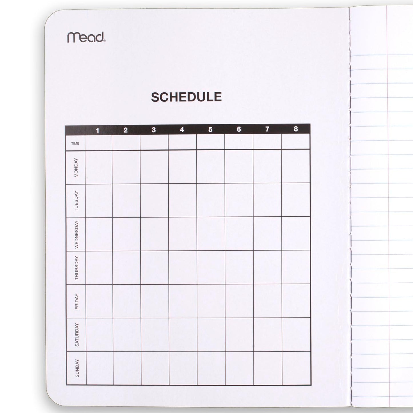 Mead Composition Notebooks, 12 Pack, Wide Ruled Paper, 9-3/4" x 7-1/2", 100 Sheets per Comp Book, Black Marble (72936)