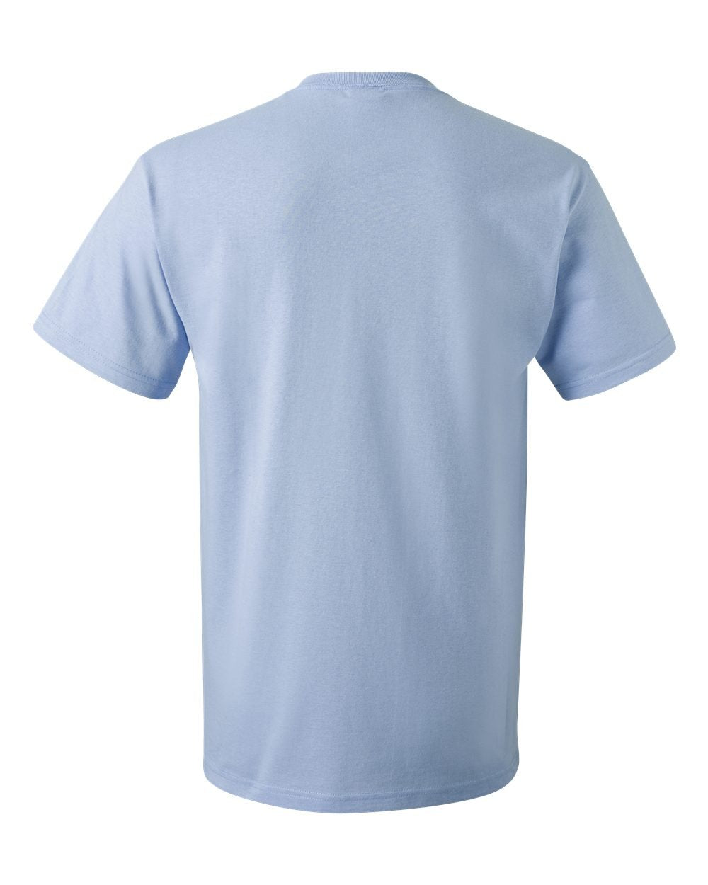 Fruit of the Loom Mens 5 Oz. 100% Heavy Cotton HD T-Shirt(3931)-Light BLUE-3XL-2PK