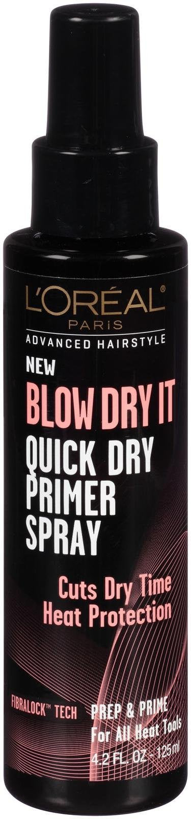 L’Oréal Paris Advanced Hairstyle BLOW DRY IT Quick Dry Primer Spray 4.2 fl; oz.