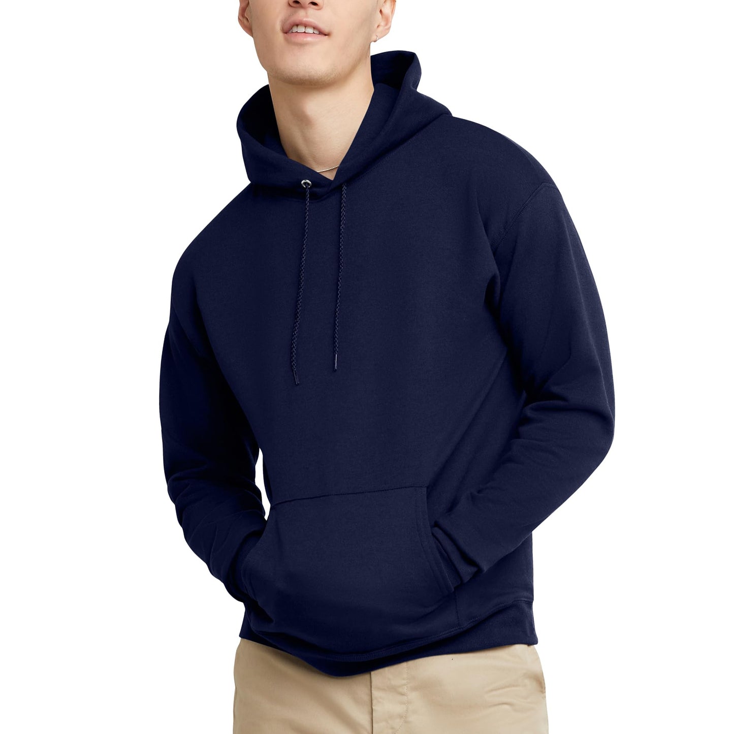Hanes mens Pullover Ecosmart Hooded Sweatshirt Hoody, Deep Red, 4X-Large US
