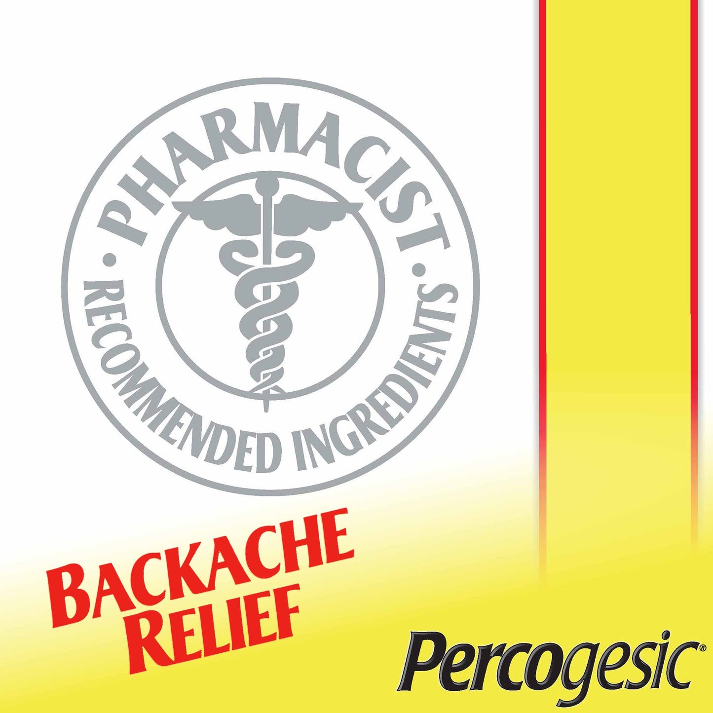 Percogesic Backache Pain Relief, Maximum Strength, 48 ct (Pack of 5)