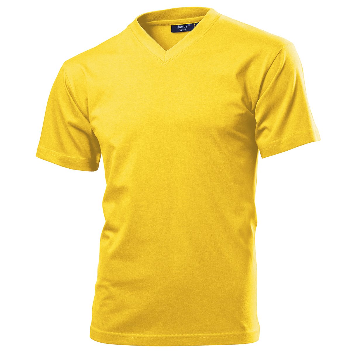 Hanes Men's 4-Pack FreshIQ Assorted V-Neck (Small, White)