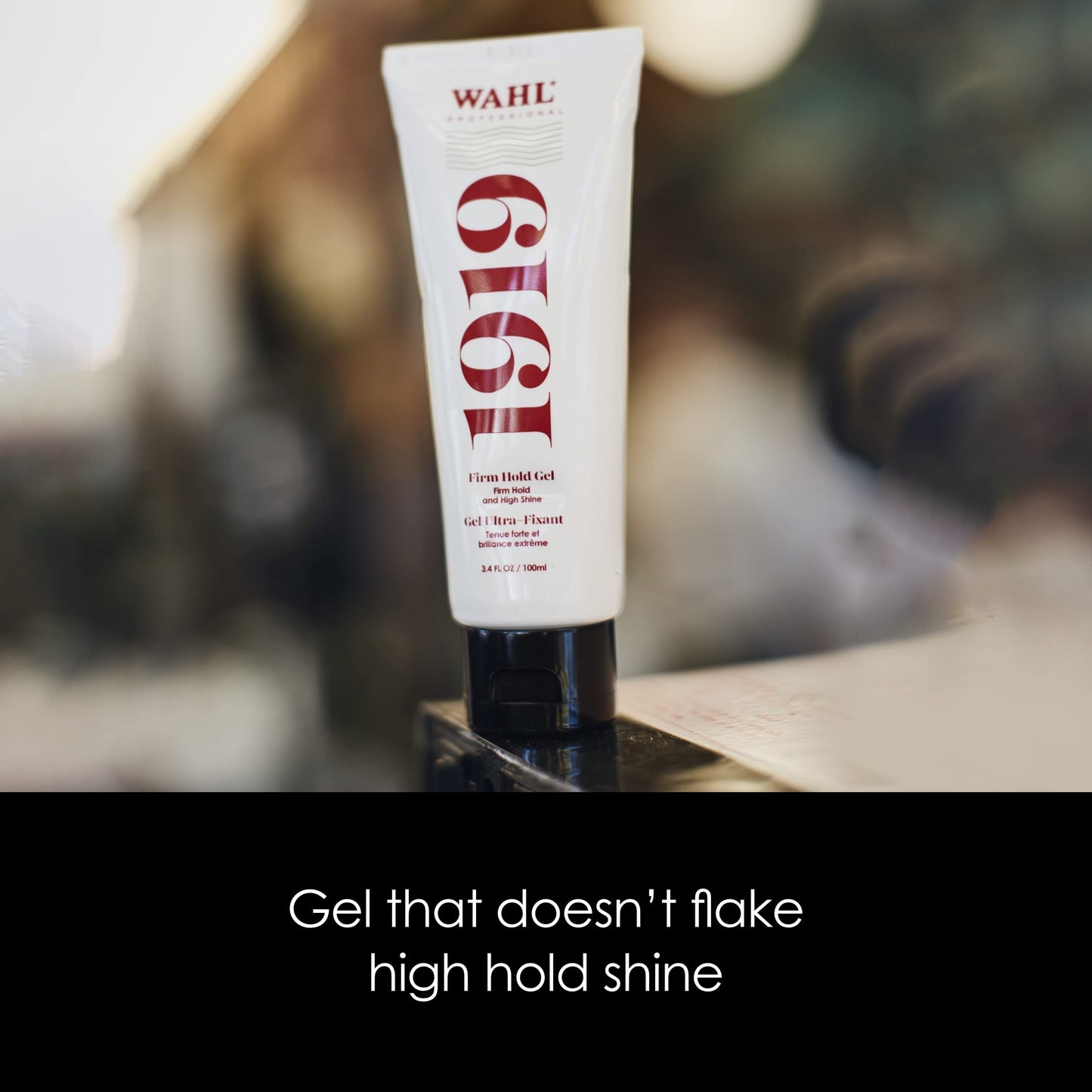 Wahl Professional - 1919 Firm Hold Hair Gel for Men and Women - Styling Hair Gel - Travel Size - 3.4 oz