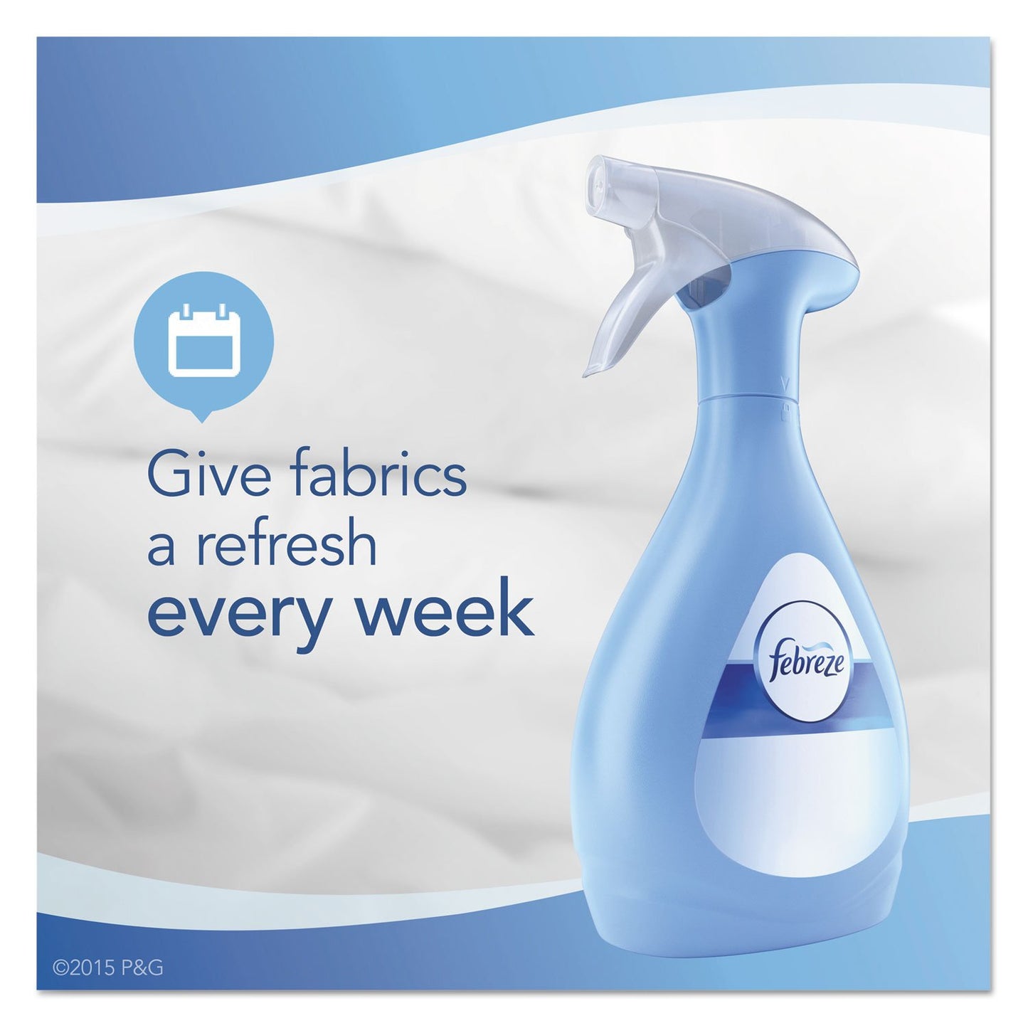 Febreze 47804CT Fabric Refresher & Odor Eliminator Gain Original 27 oz Spray Bottle 6/Carton