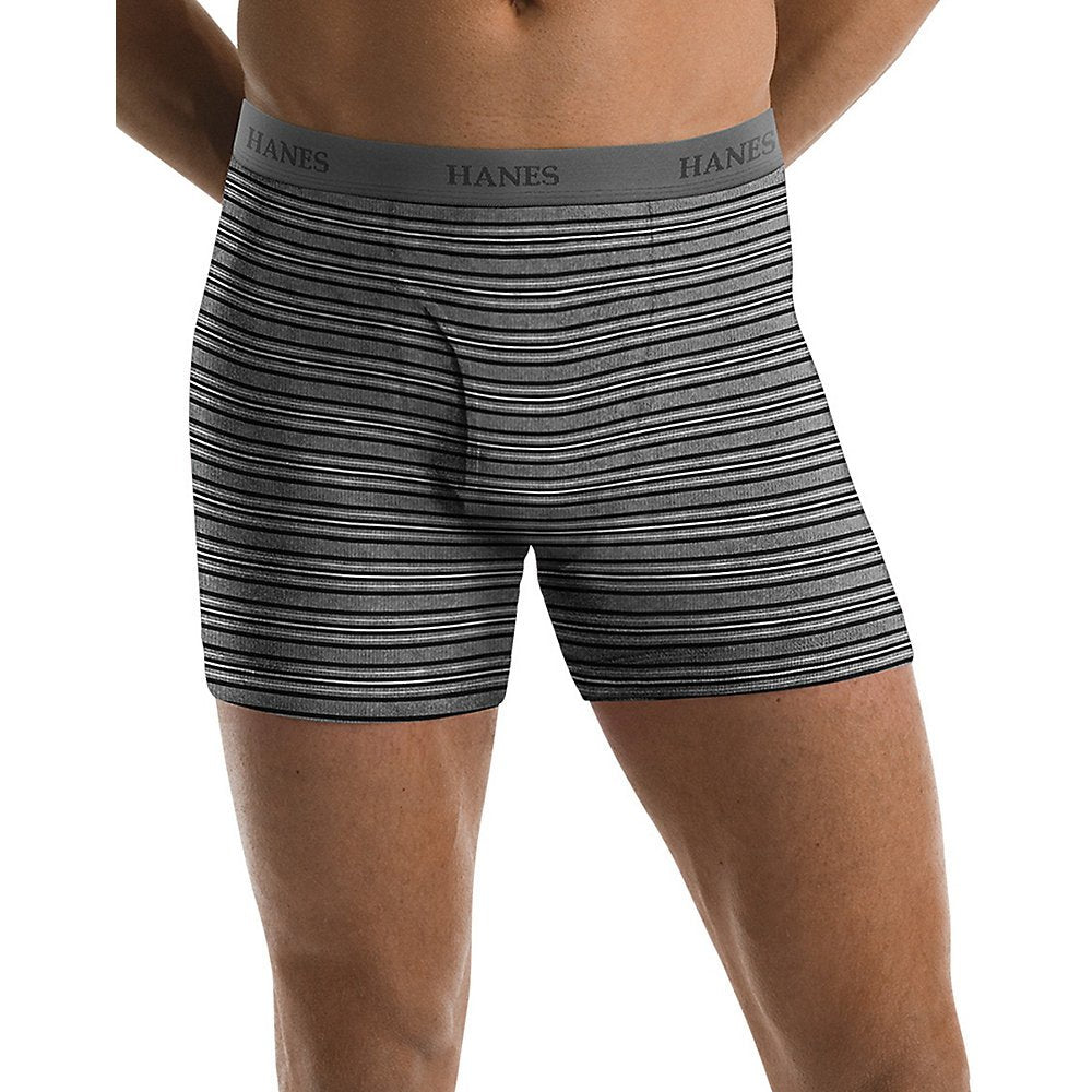 Hanes Ultimate Men's 5-Pack FreshIQ Dyed Boxer Brief 5PACK - XLarge