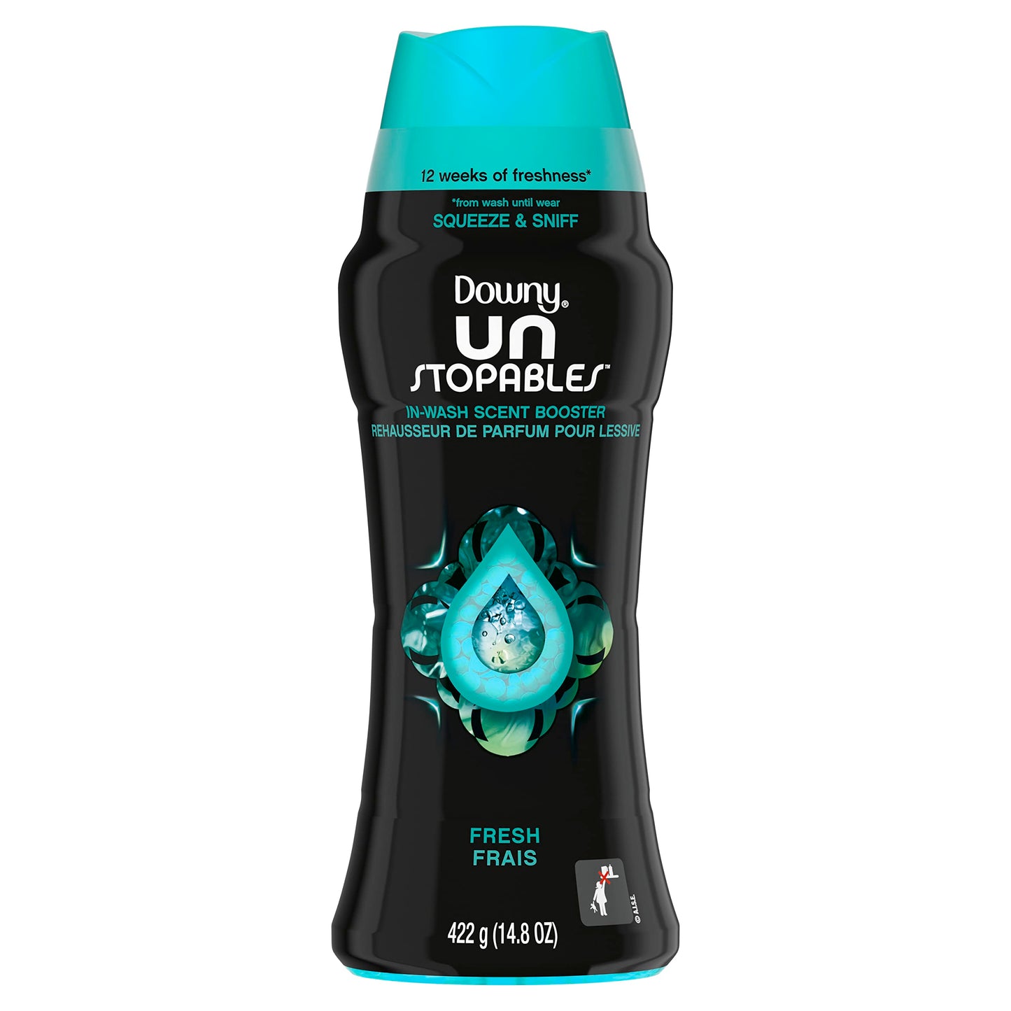 Downy Unstopables in-Wash Scent Booster Beads, Fresh, 14.8 Ounce (Pack of 2)