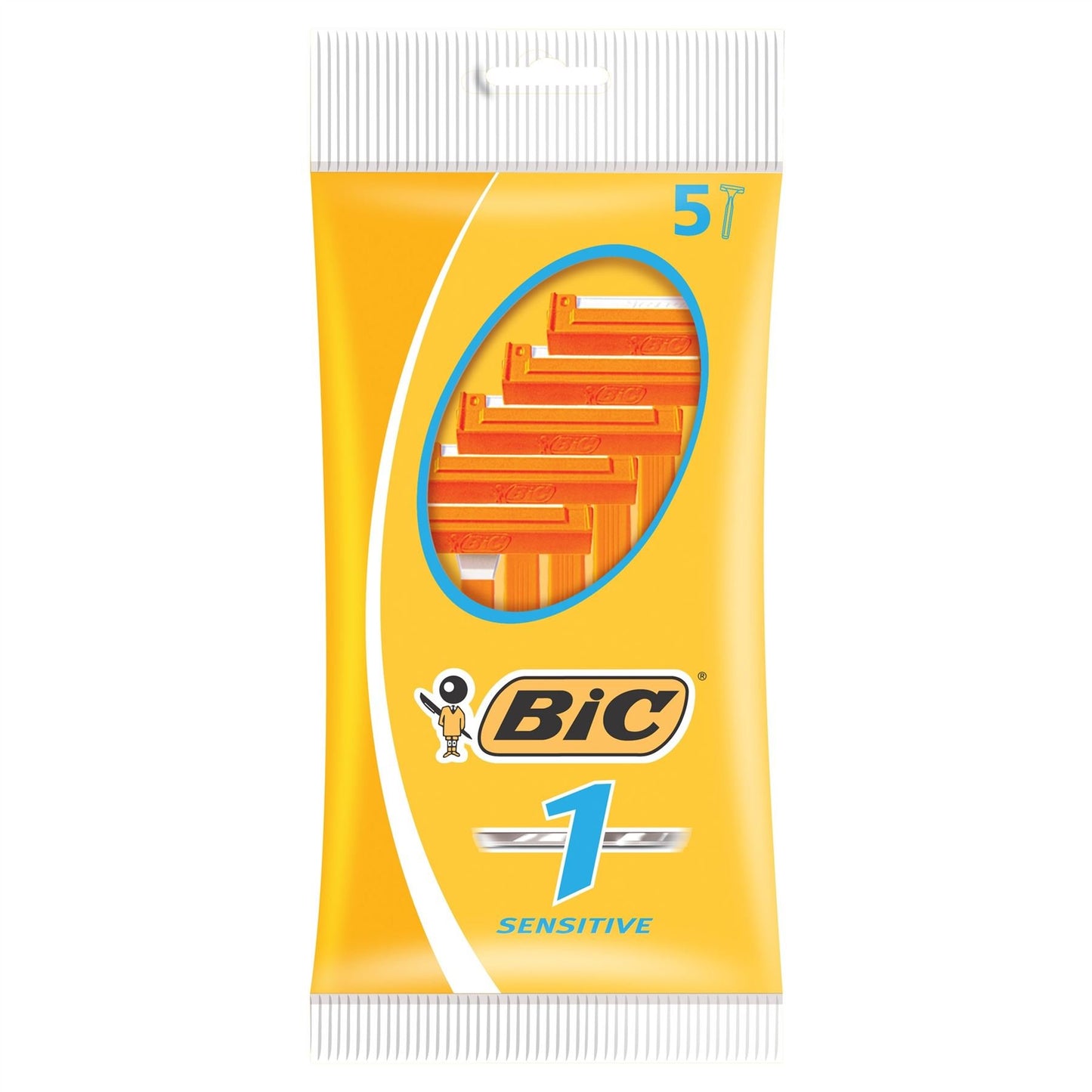 BIC Classic Disposable Razors for Sensitive Skin (40 x 5-Packs)