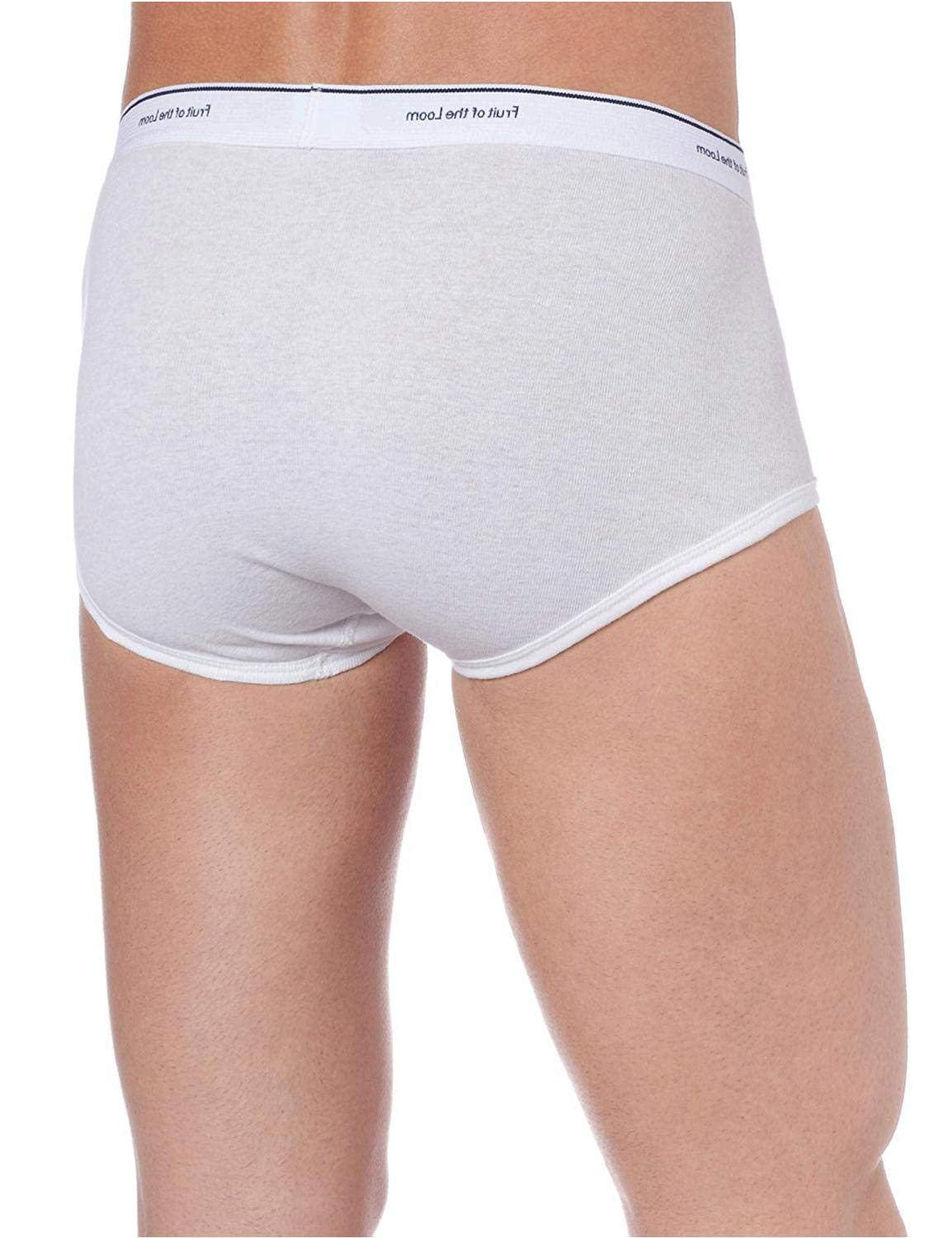Fruit of the Loom Men's Brief White, XX-Large(Pack of 3)