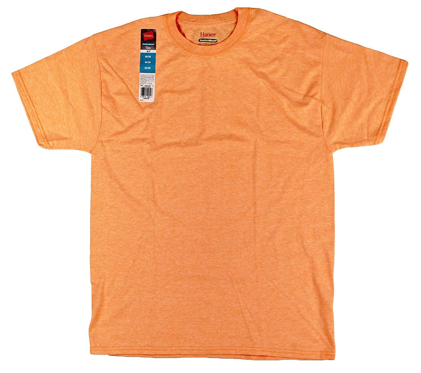 Hanes Men's Fresh IQ Crew T-Shirts (Pack of Five) (Henley, Medium)