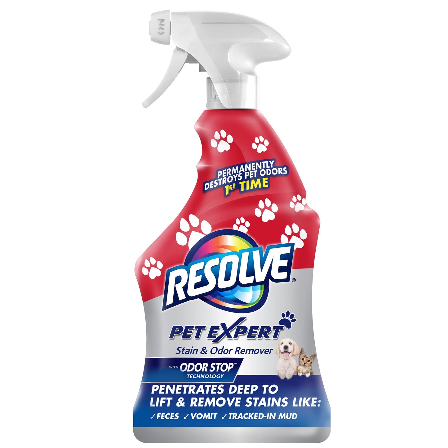 Resolve Pet Stain & Odor Carpet Cleaner, 22 oz (Pack of 3)