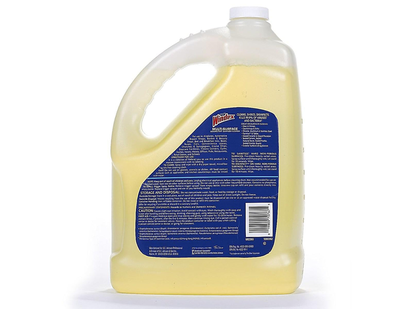 Multi-Surface Disinfectant Cleaner, Citrus, 1 gal Bottle