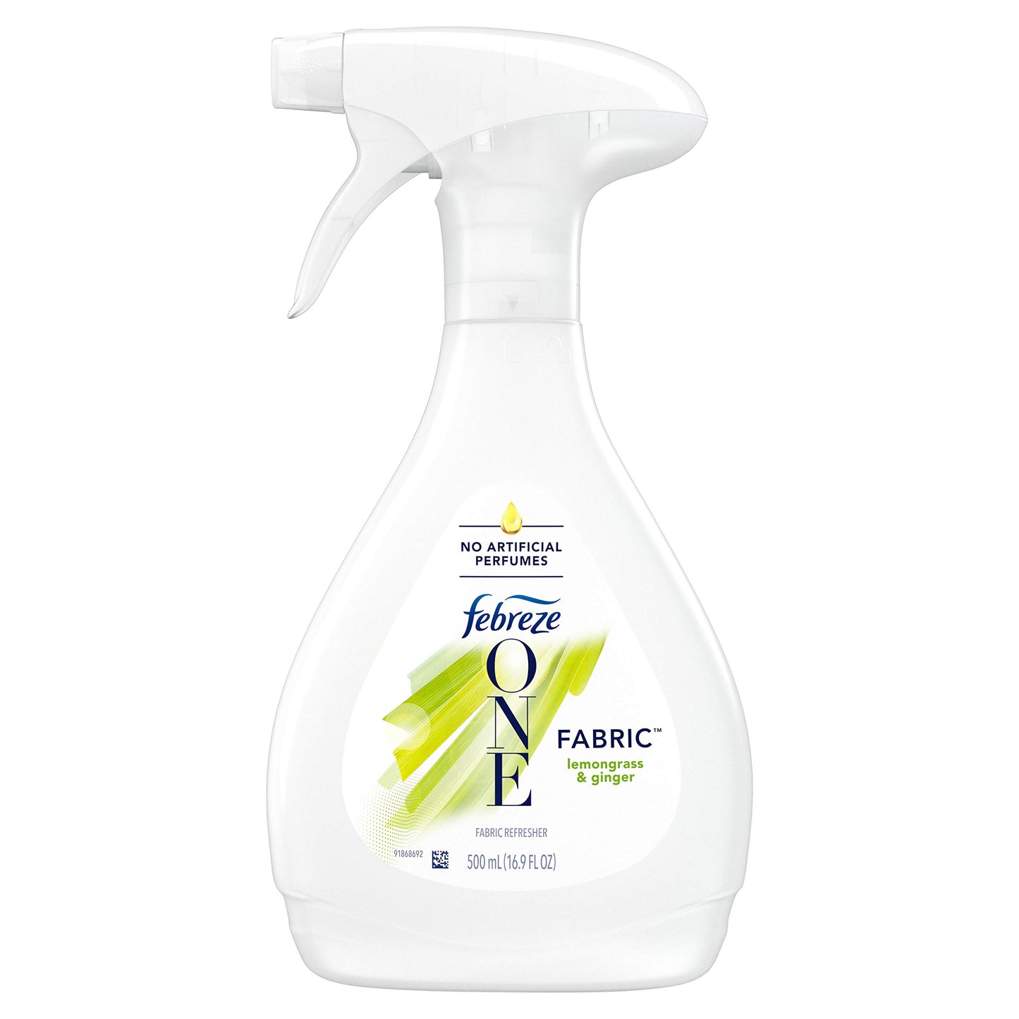 Febreze One Fabric Refresher, Lemongrass & Ginger, 16.9 Fluid Ounce