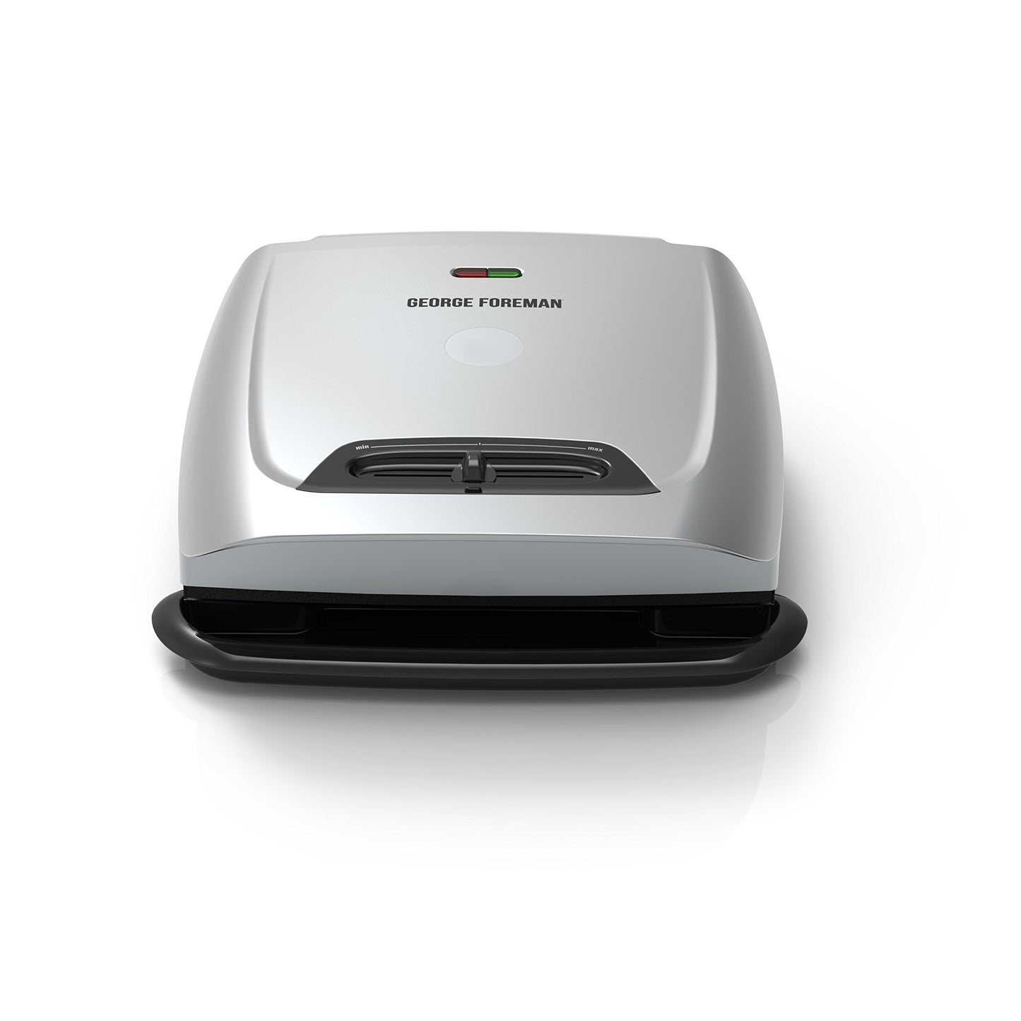 George Foreman 8-Serving Classic Plate Grill and Panini Press with Adjustable Temperature, Platinum, GR2121P
