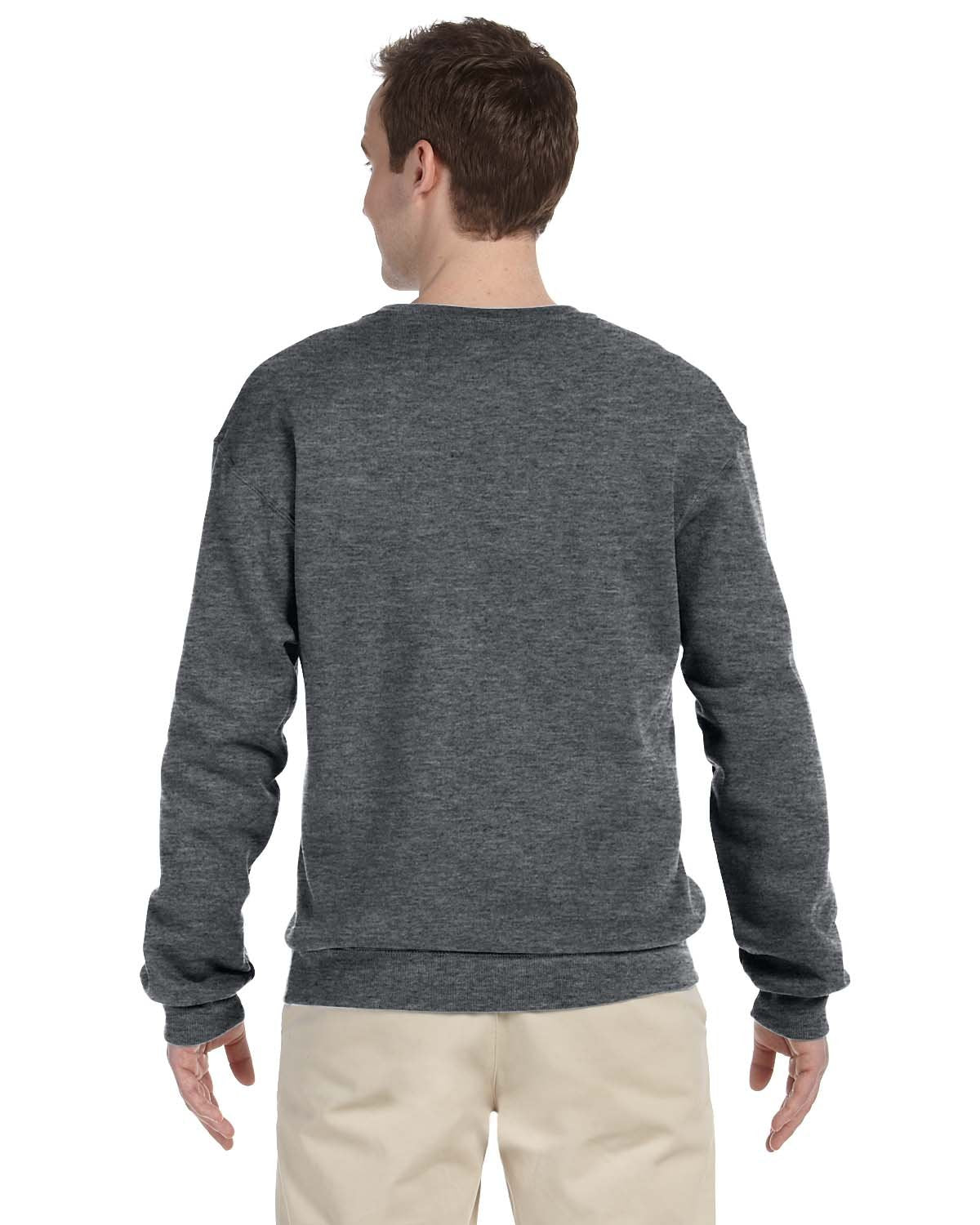 Fruit Of The Loom Men Athletic Cotton Supercotton Sweatshirt_J. Navy_Xxx-Large