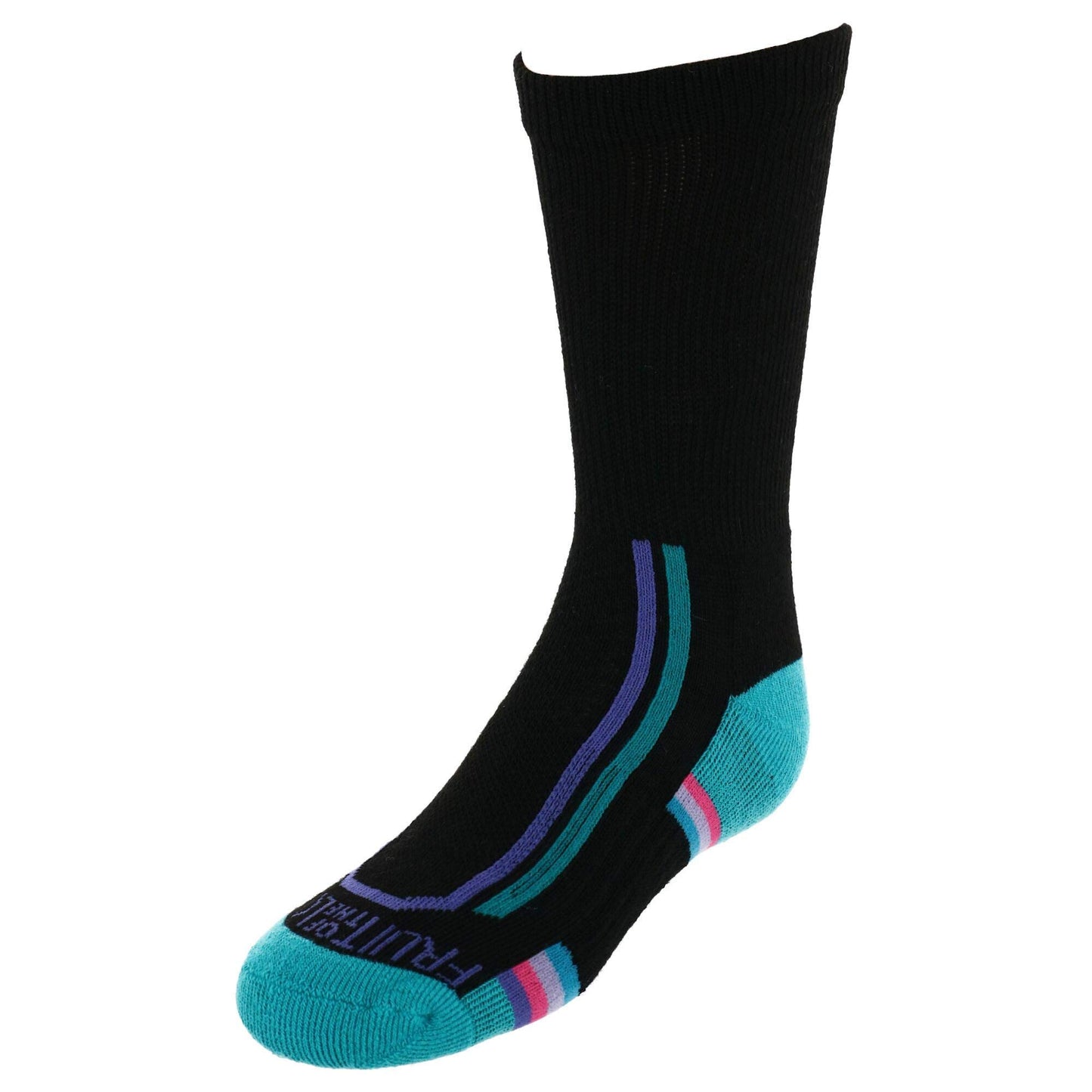 Fruit of the Loom Little Eveyday Active Cushioned Crew, Multi-Colored, Girl's Shoe Size: 4-10