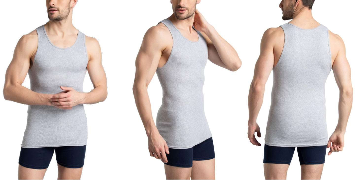 Fruit of the Loom 5-Pack Black/Grey A-Shirt 5P260TG