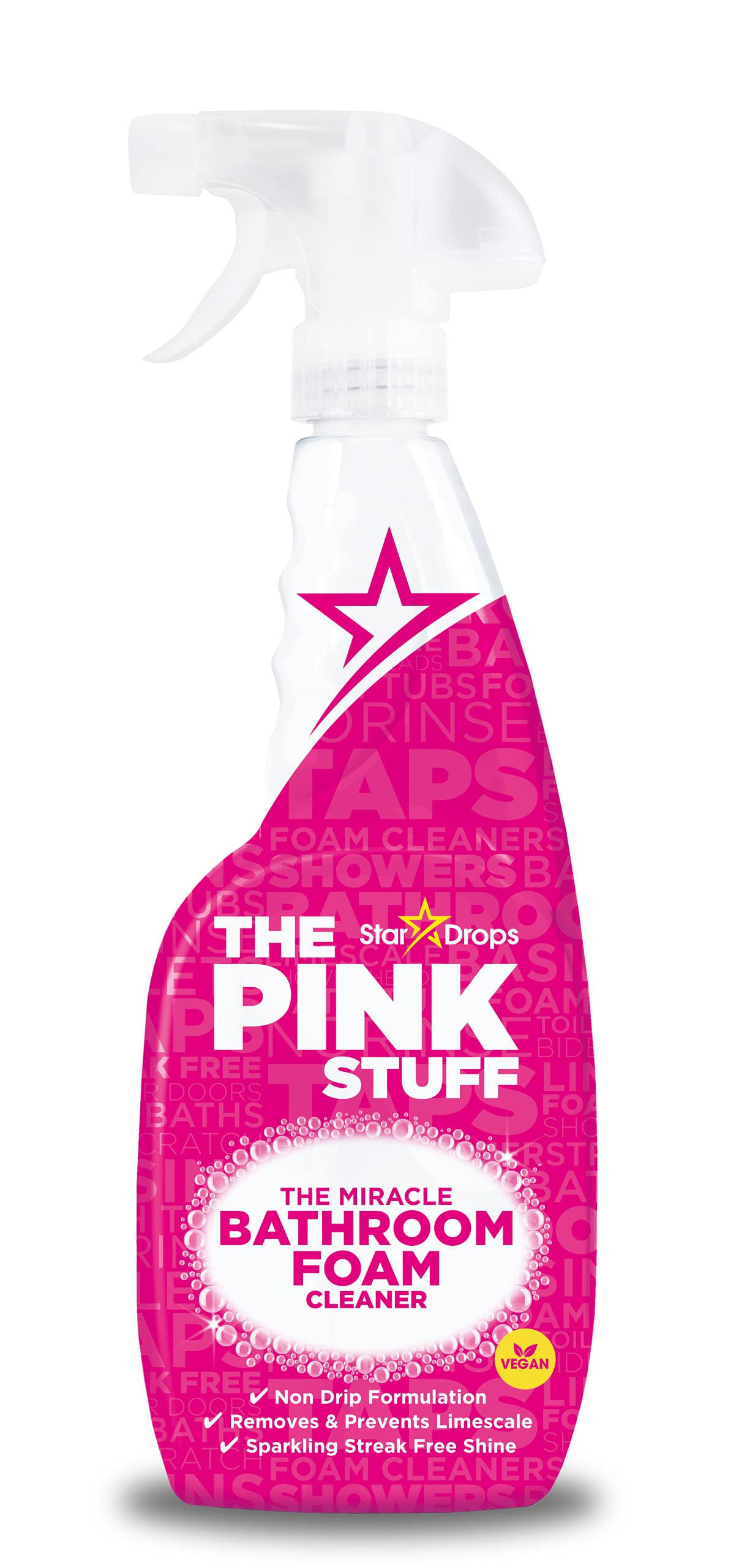 The Pink Stuff The Miracle Bathroom Foam Cleaner