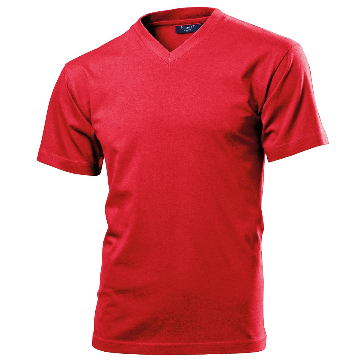Hanes Men's 4-Pack FreshIQ Assorted V-Neck (Small, White)