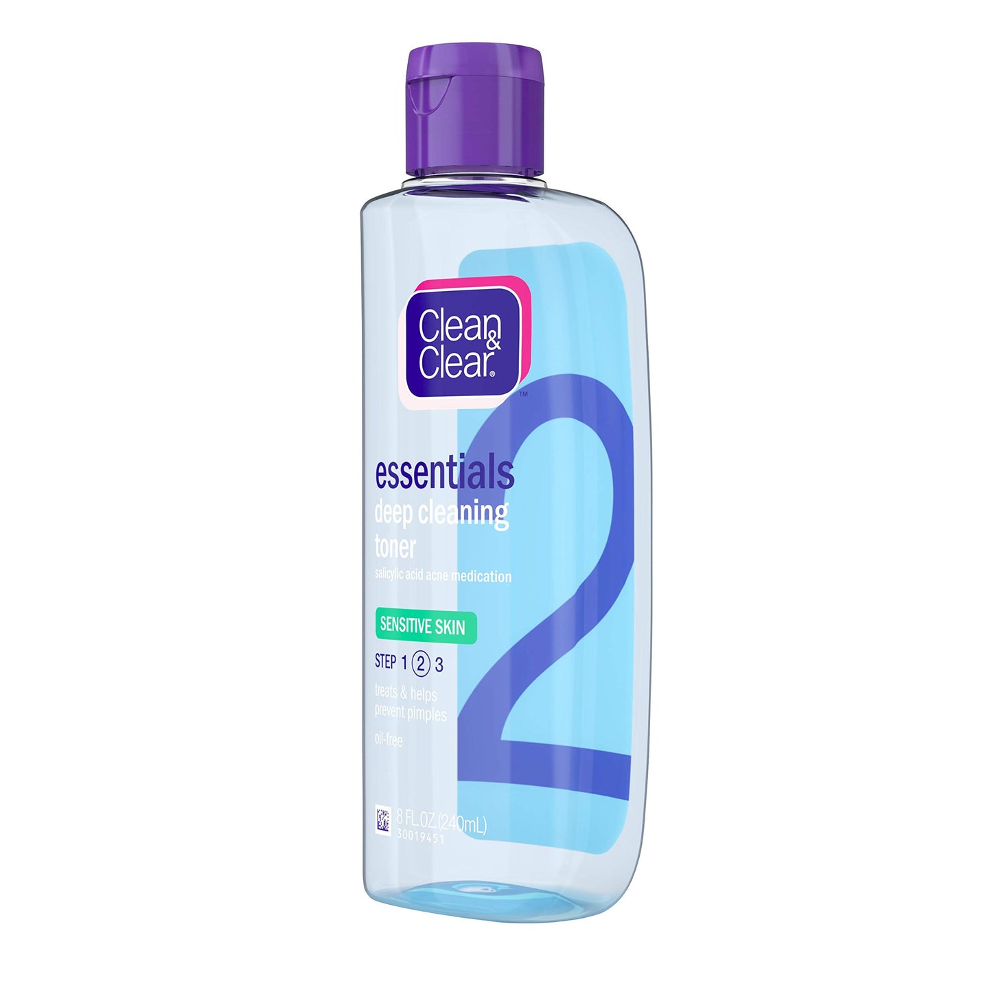 Clean & Clear Deep Cleaning Astringent Sensitive Skin 8 oz (Pack of 3)