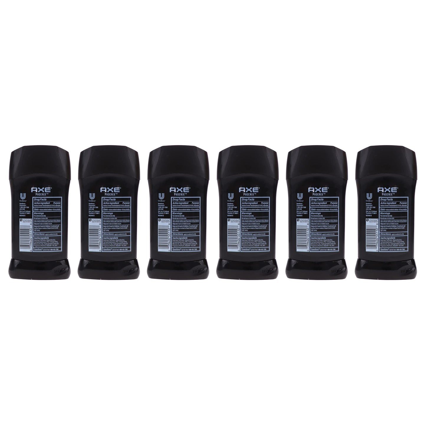 Axe Dry Anti-Perspirant Deodorant Phoenix, 2.7 Ounce (Pack of 6)