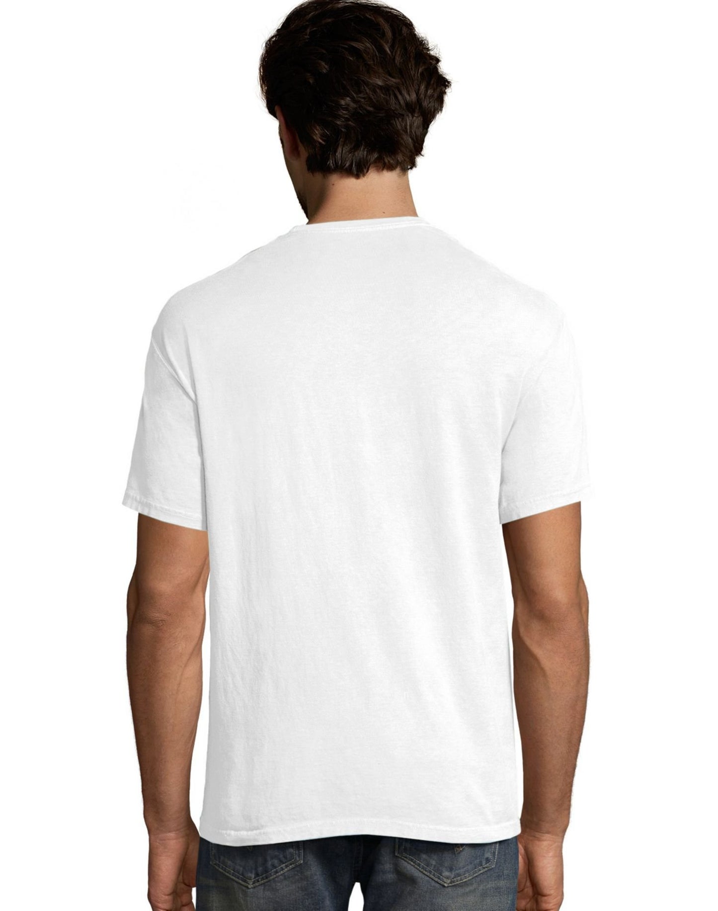 Hanes Mens Big ComfortWash Garment Dyed Short Sleeve Tee, XL, Honeydew