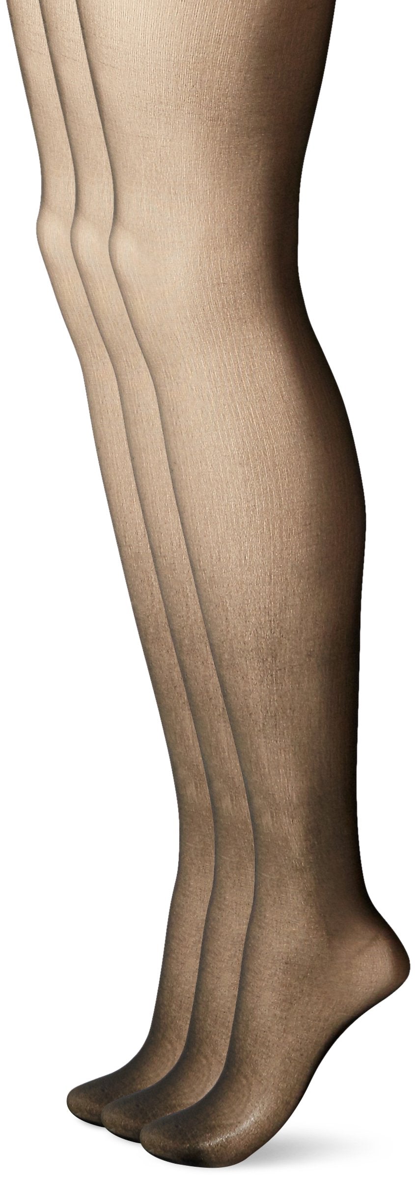 L'eggs womens Everyday Control Top Pq0j96 6 Pairs Pantyhose, Nude, Queen US
