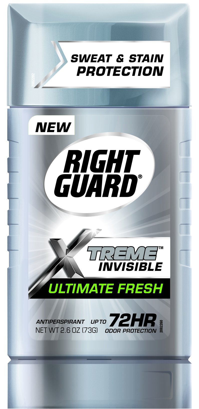 Right Guard Xtreme Clear Antiperspirant Deodorant Invisible Solid, Fresh, 2.6 Ounce