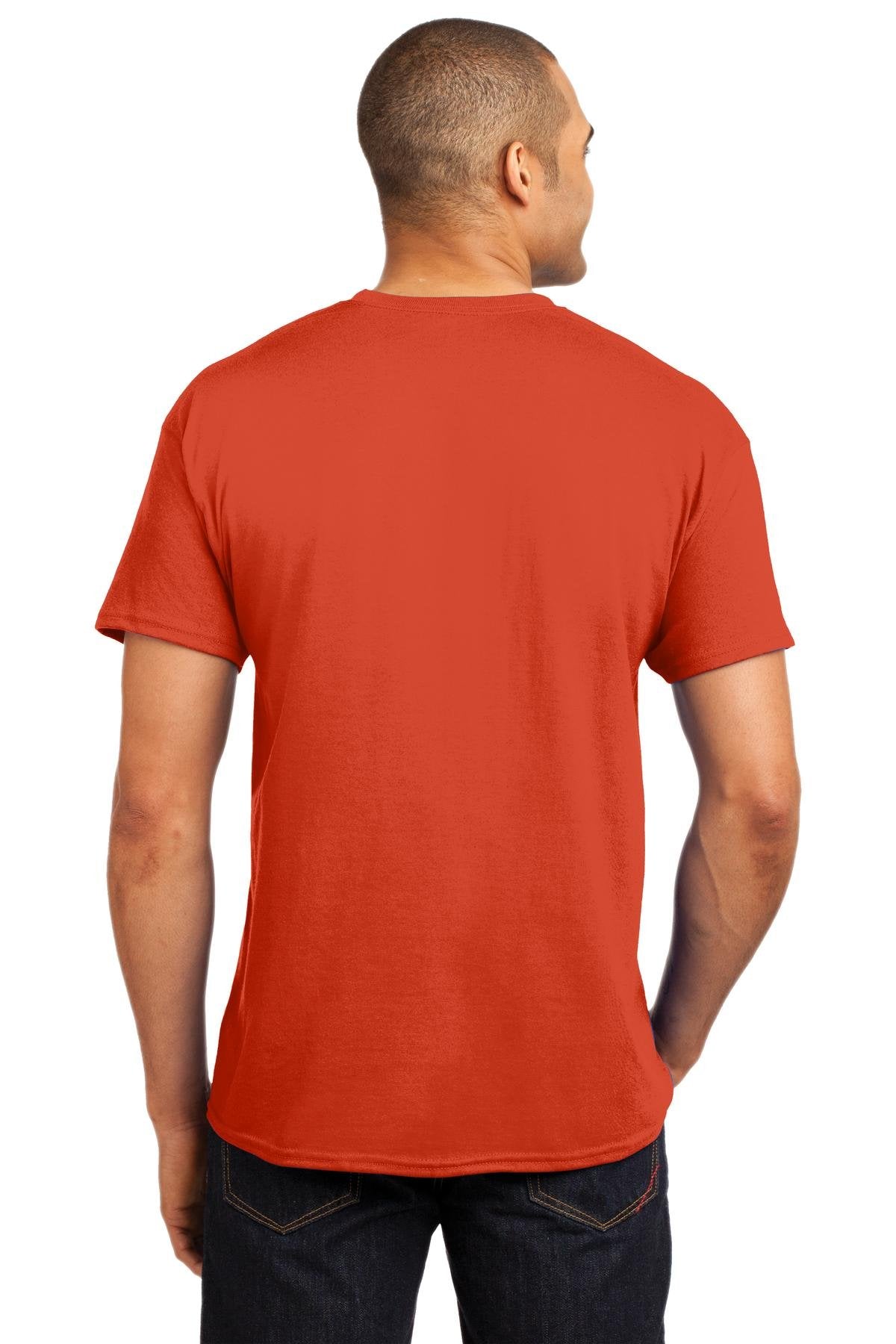 Hanes Adult ComfortBlend EcoSmart T-Shirt, Orange, XX-Large, (Pack of 3)