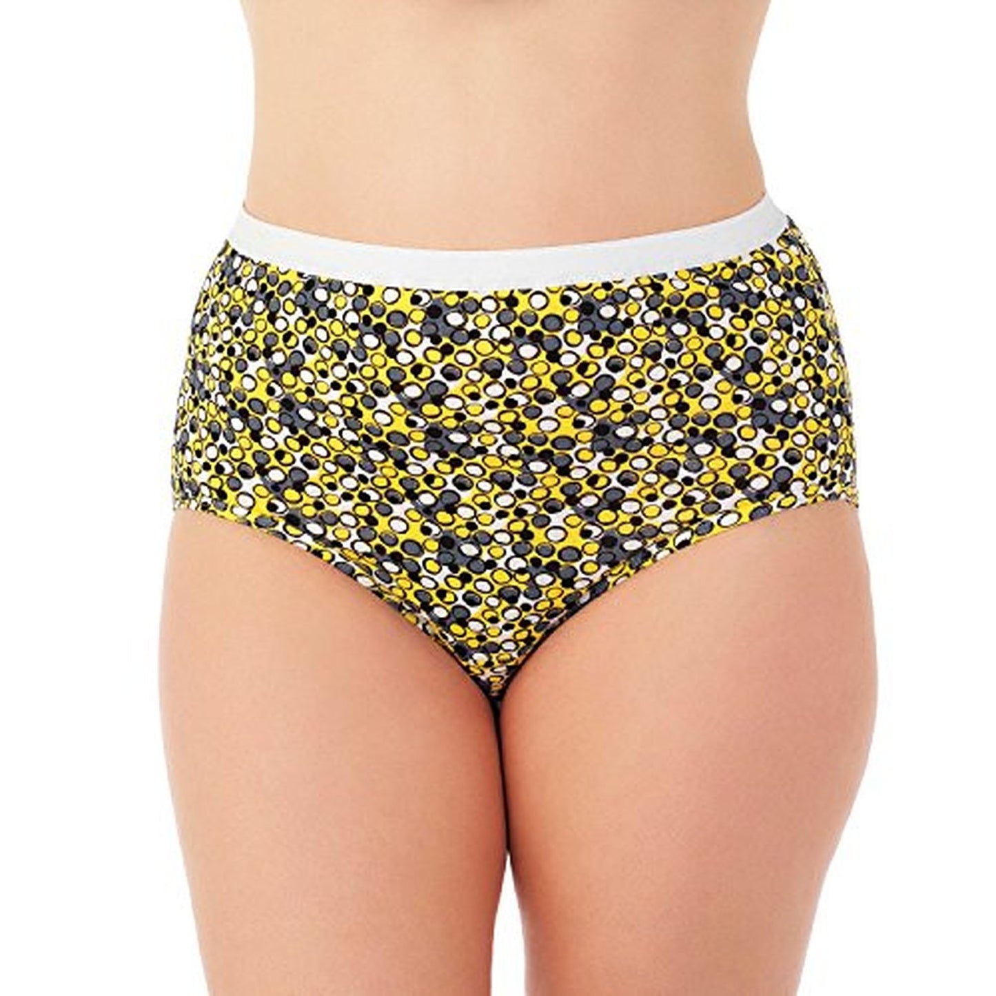 Fruit of the Loom Fit for Me Women`s 5pk Cotton Stretch Assorted Hi-Cut