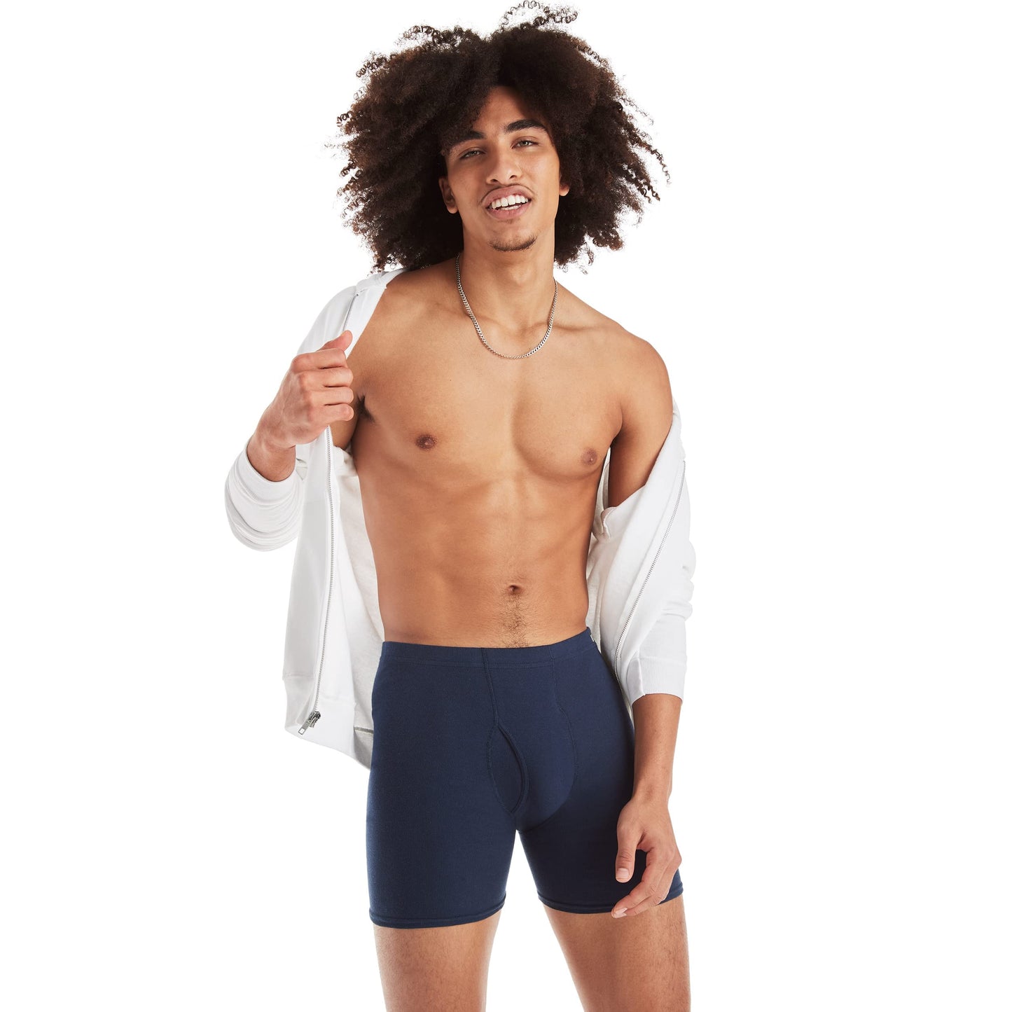Hanes Men's 4-Pack Comfortsoft Extended Sizes Boxer Briefs, Assorted, 3X-Large