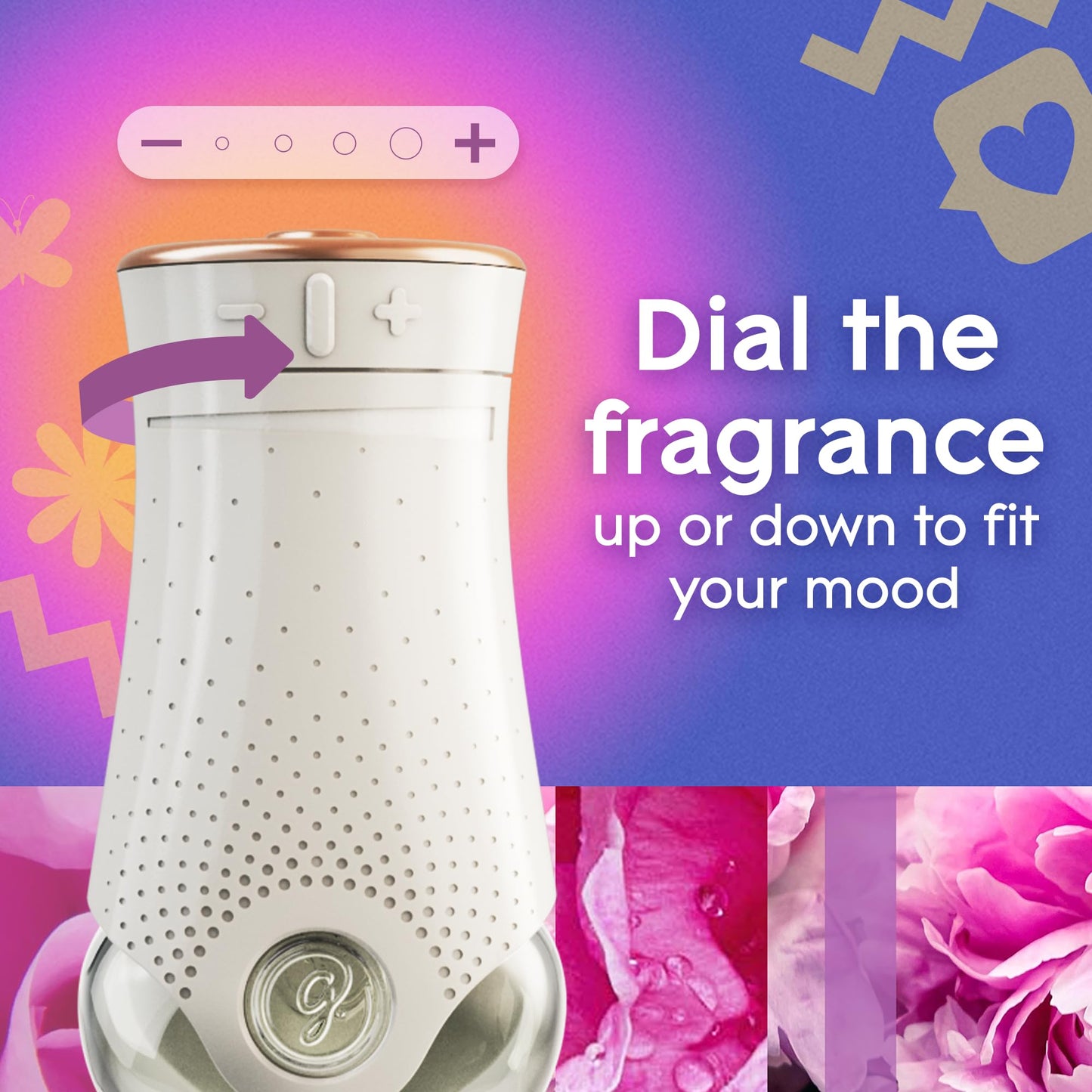 Glade PlugIns Refills Air Freshener, Scented and Essential Oils for Home and Bathroom, Super Bloom, 3.35 Fl Oz, 5 Count