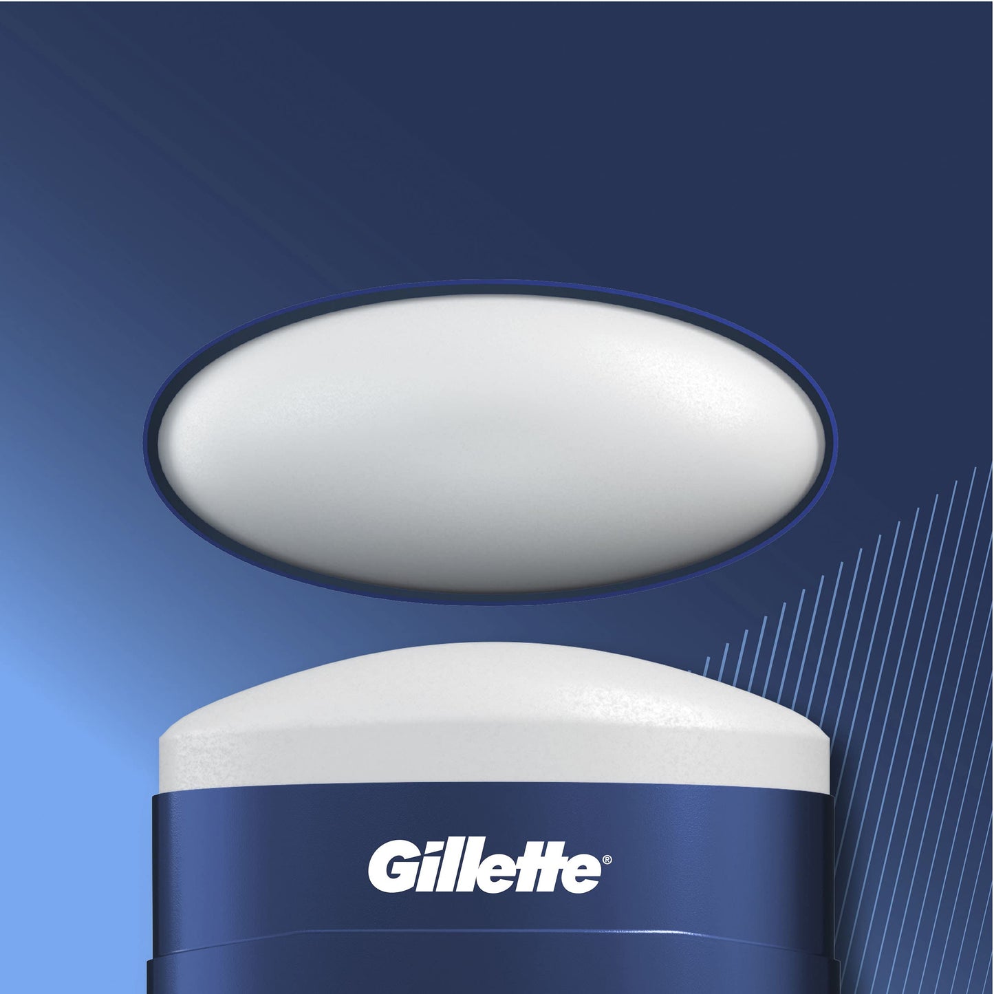Gillette Antiperspirant Deodorant for Men, Invisible Solid, Cool Wave, 72 Hr. Sweat Protection, 3.4 oz