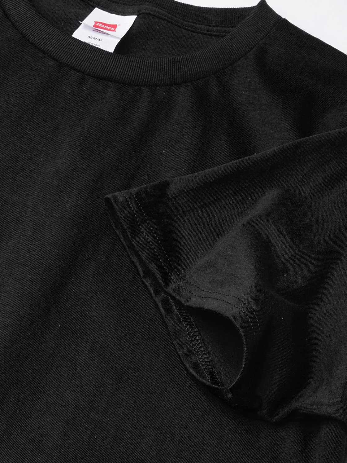 byHanes Hanes Men's ComfortSoft T-Shirt (Pack Of 4) (Black, XXXXXX-Large)