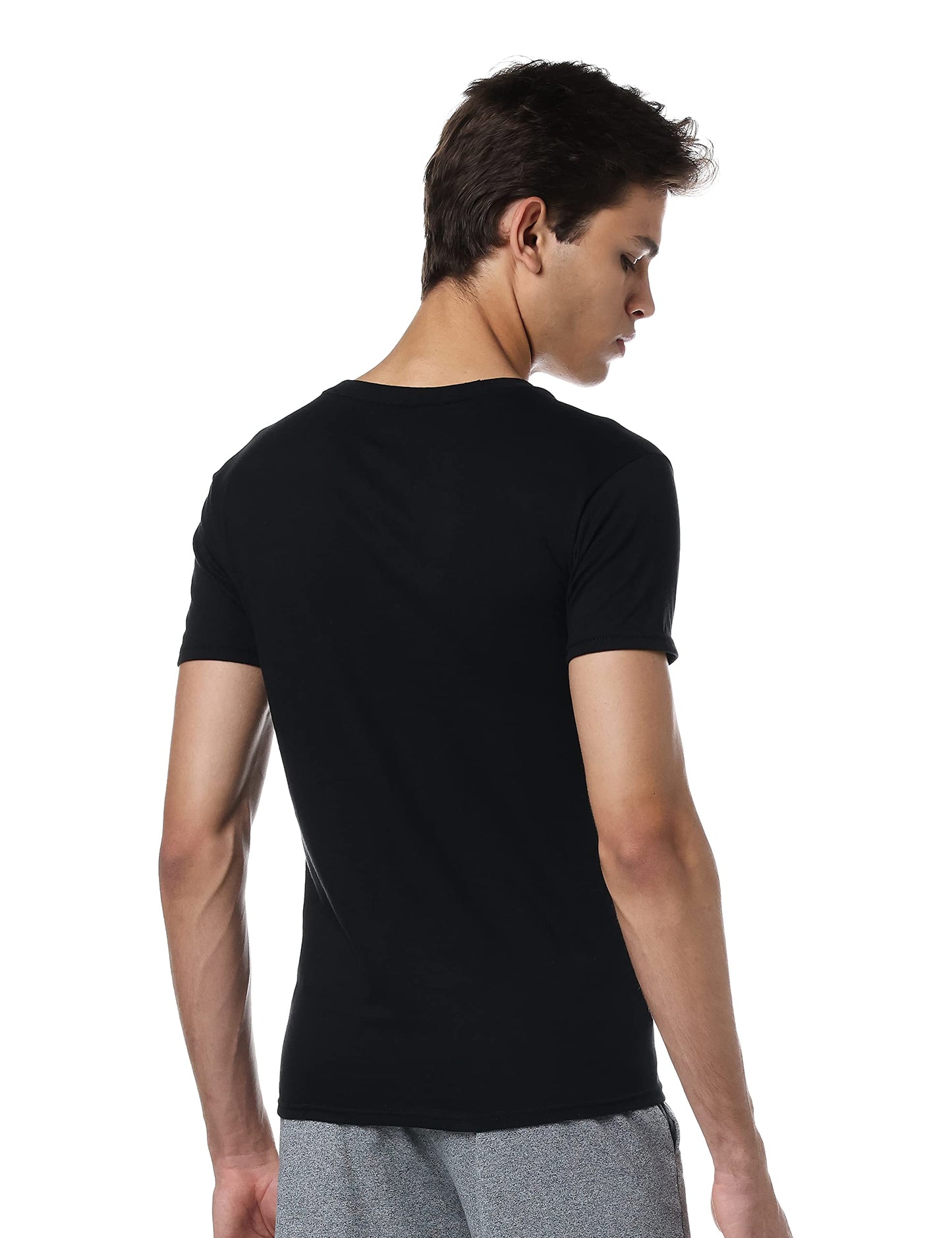 Hanes Ultimate Men's 6-Pack Best V-Neck T-Shirt