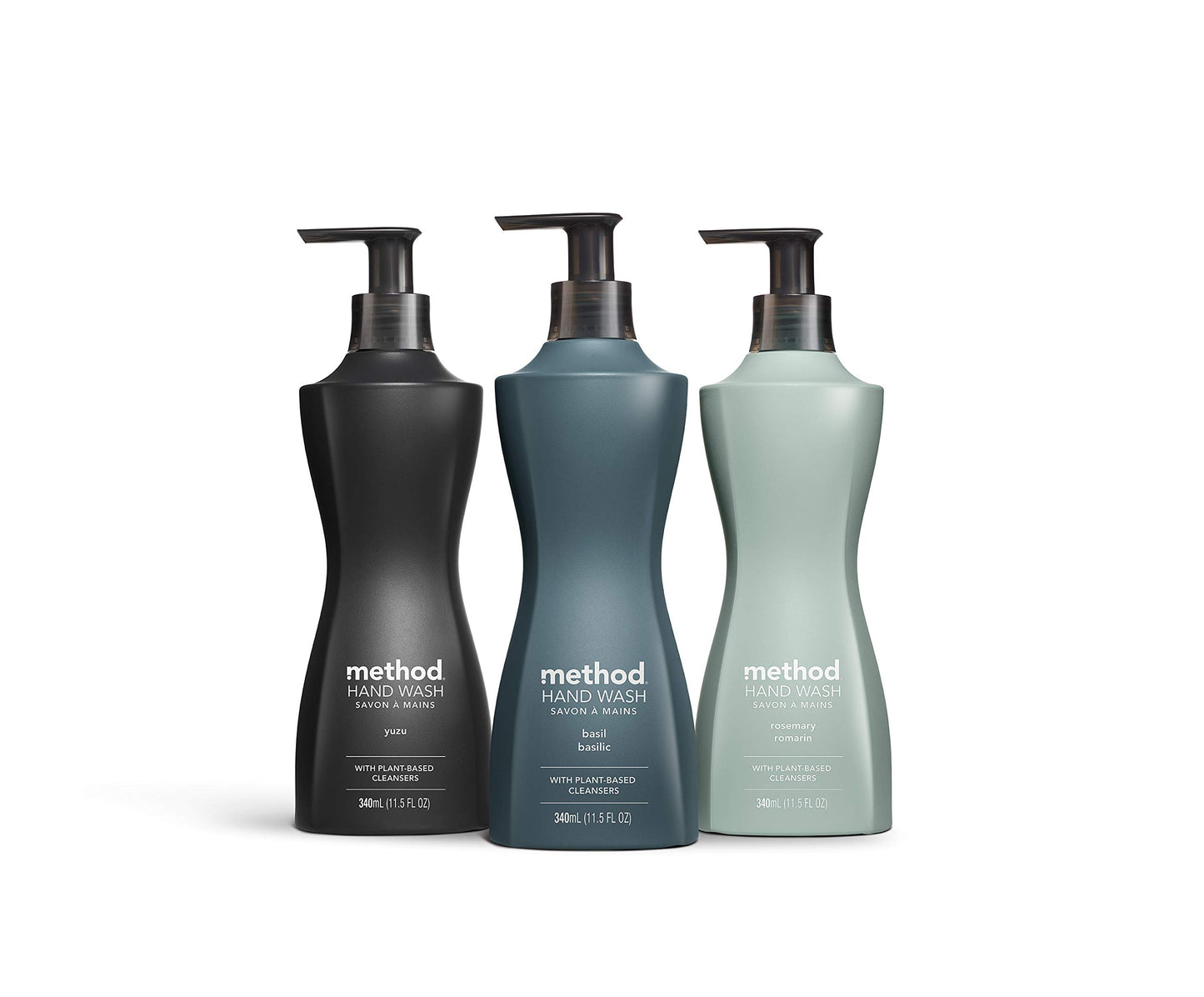 Method Gel Hand Wash, Yuzu, Biodegradable Formula, 11.5 fl oz (Pack of 6)