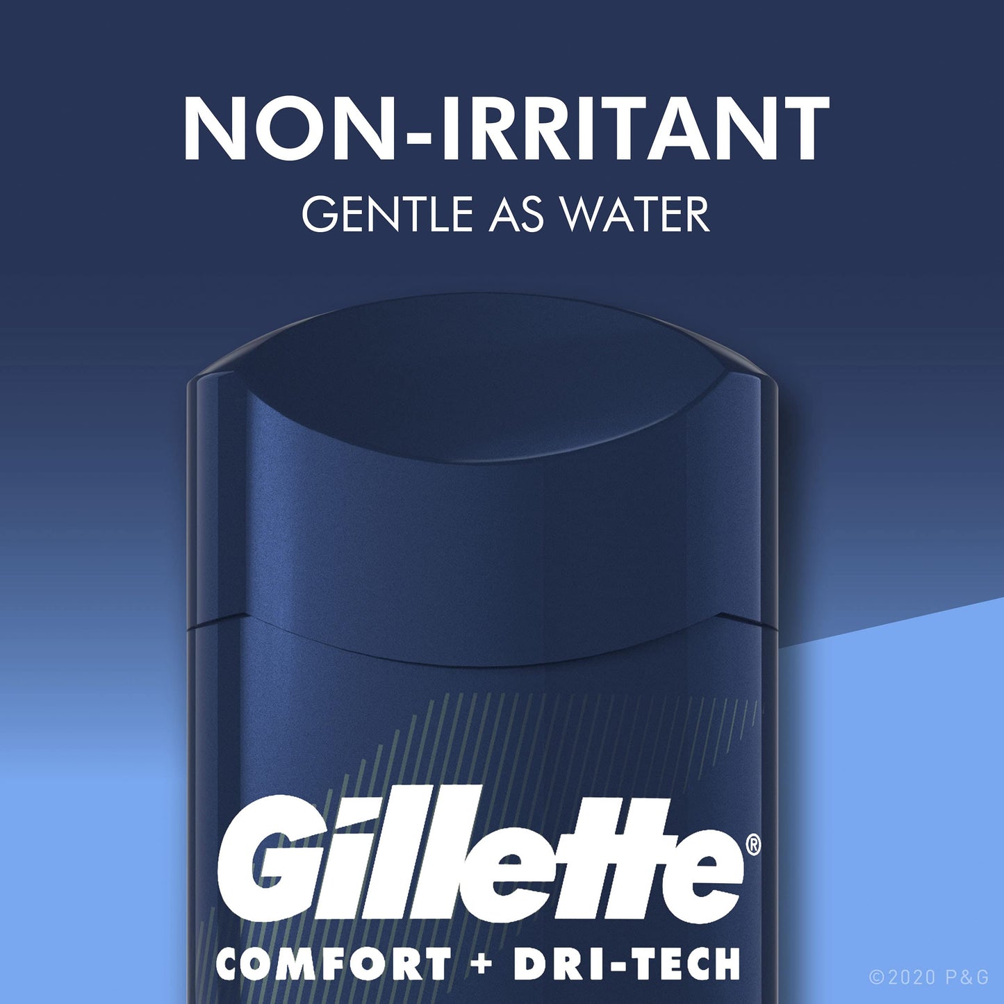 Gillette Antiperspirant Deodorant for Men, Invisible Solid, Cool Wave, 72 Hr. Sweat Protection, 3.4 oz