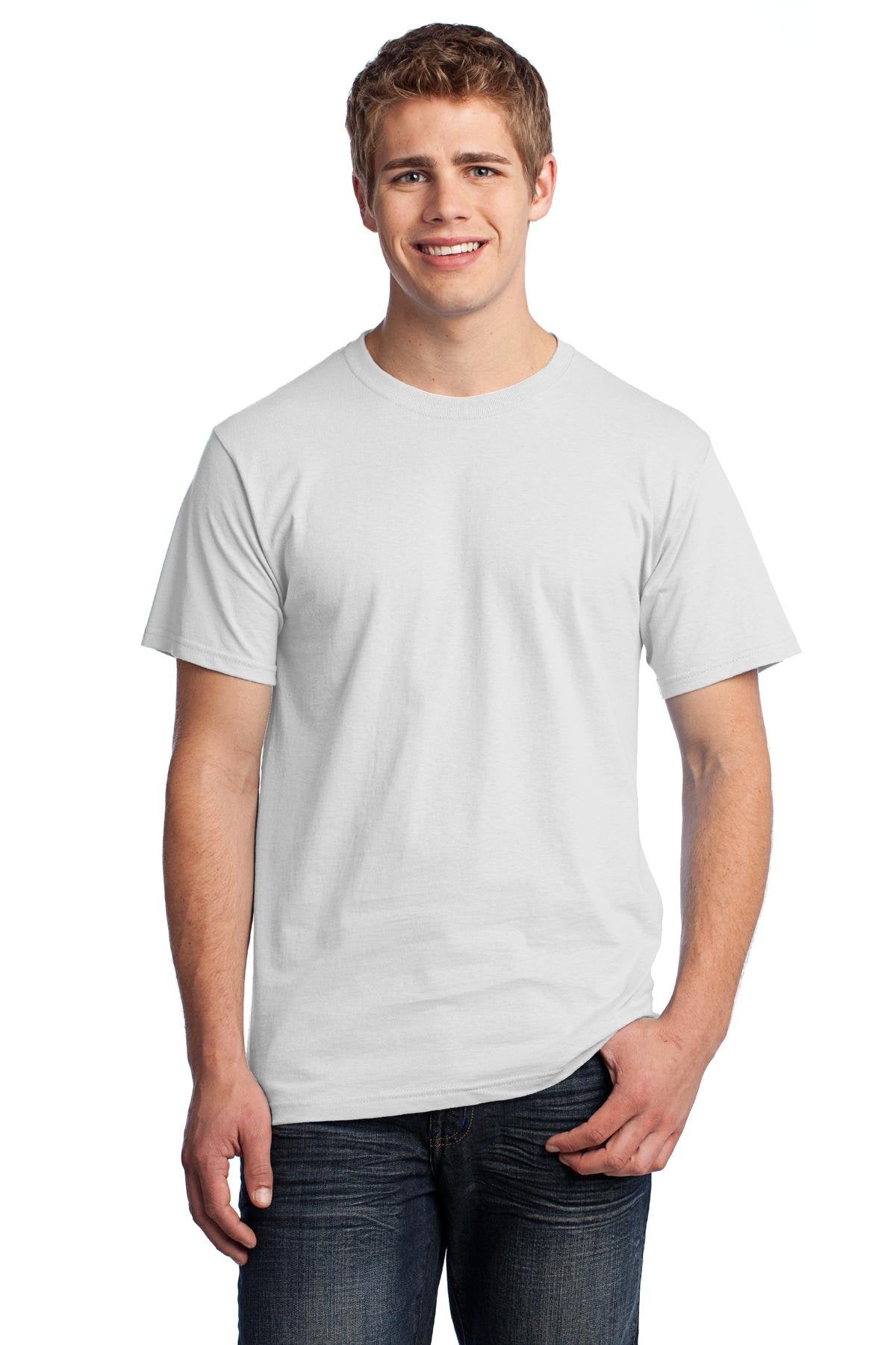 Fruit of the Loom Men's Crew Neck Tee, White, X-Large(Pack of 6)