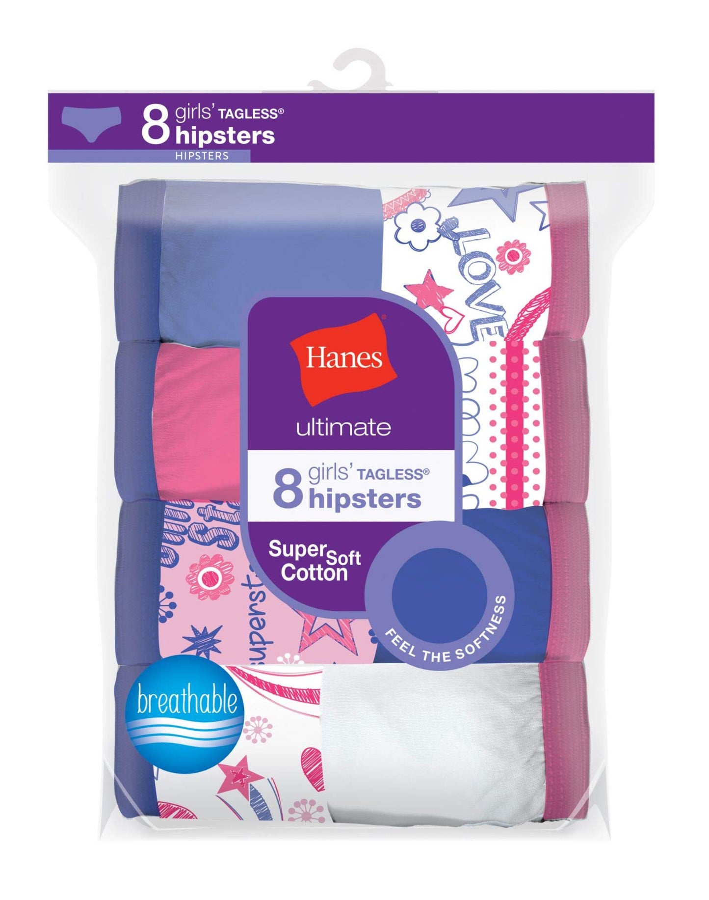 Hanes Ultimate Cotton Hipsters () Assorted 1, 16