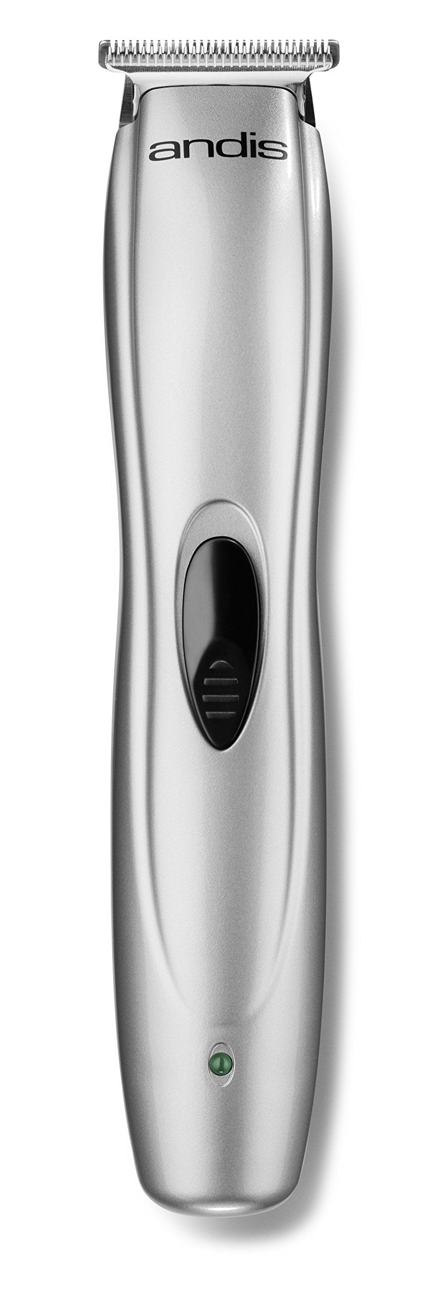 Andis Men 22725 VersaTrim Corded/Cordless Hair & Beard Trimmer Kit - Carbon Steel T-Blade for Close Cutting with Rechargeable Powerful Lithium-Ion Battery - Set of 14-Pieces, Silver