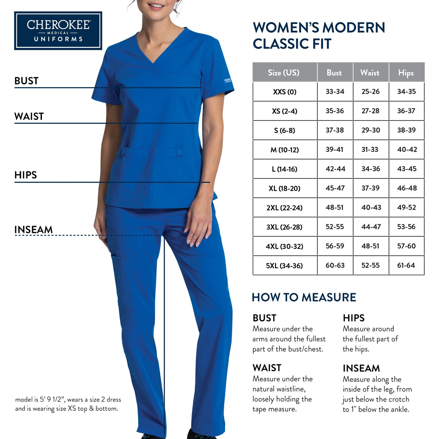 Cherokee Workwear Revolution Women's WW610 Mock Wrap Top-Espresso -Small
