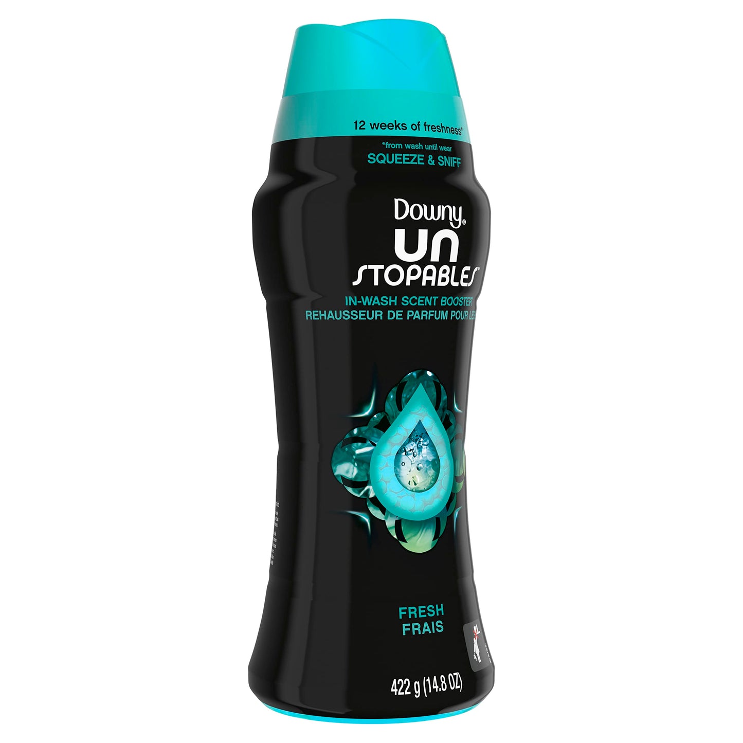 Downy Unstopables in-Wash Scent Booster Beads, Fresh, 14.8 Ounce (Pack of 2)