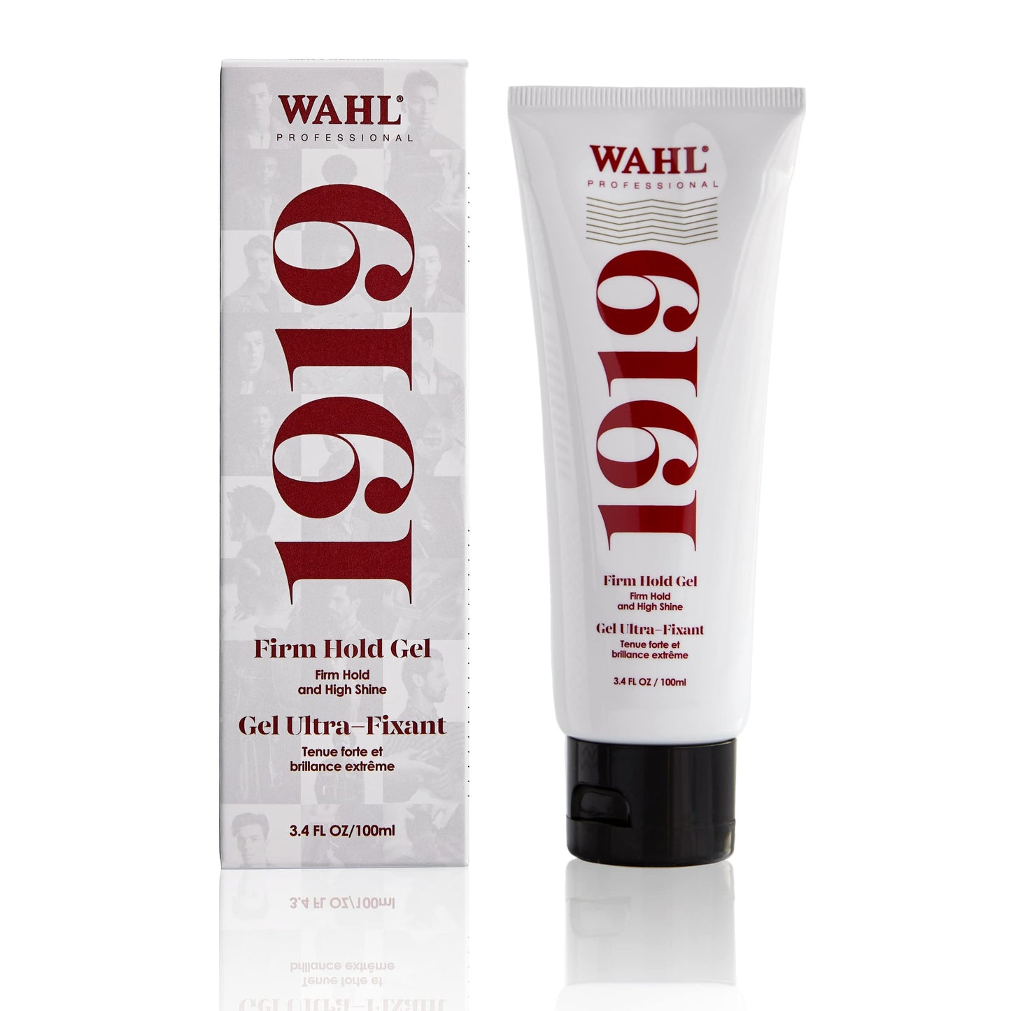 Wahl Professional - 1919 Firm Hold Hair Gel for Men and Women - Styling Hair Gel - Travel Size - 3.4 oz