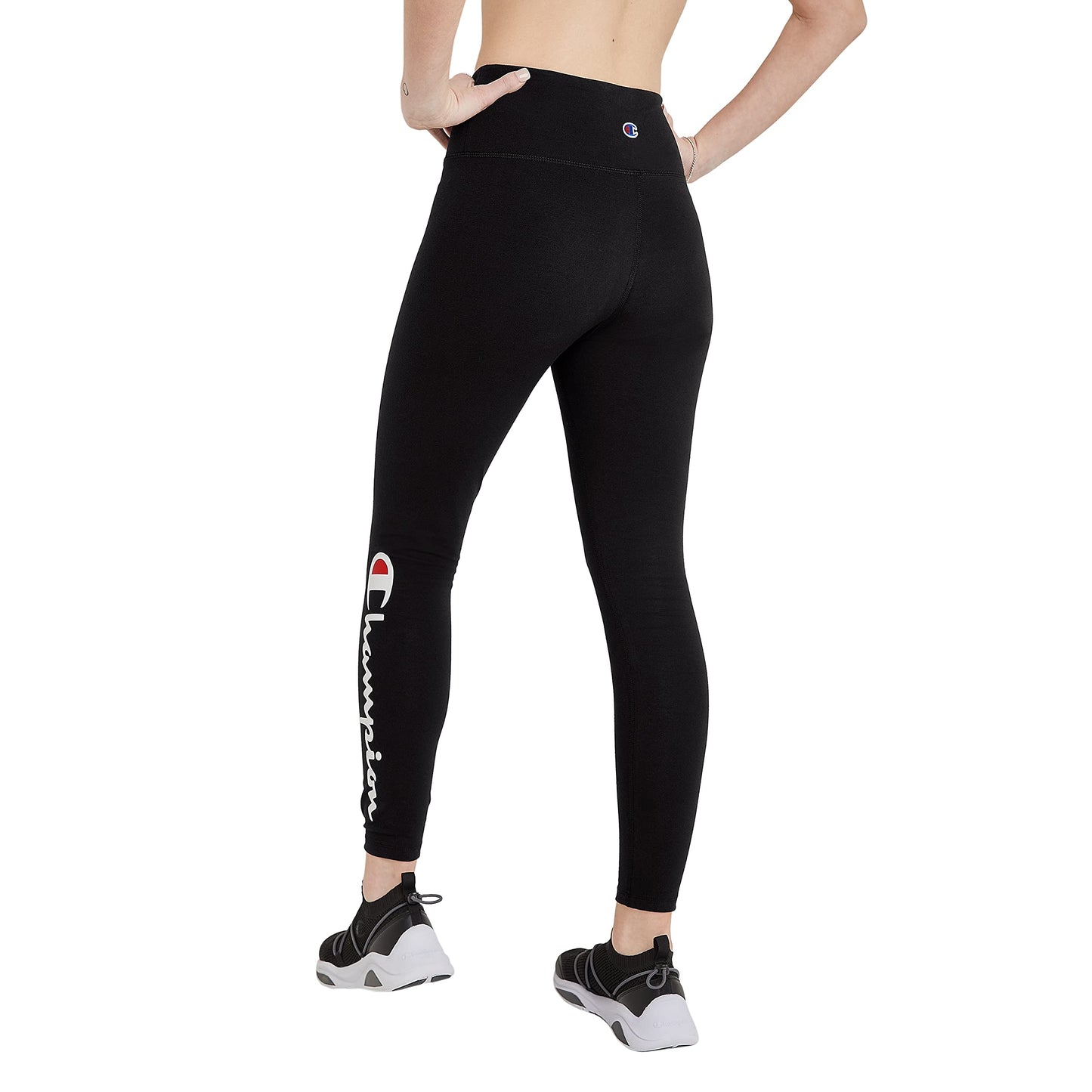Champion womens Authentic 7/8 Tight Leggings, Black-550310, XX-Large US